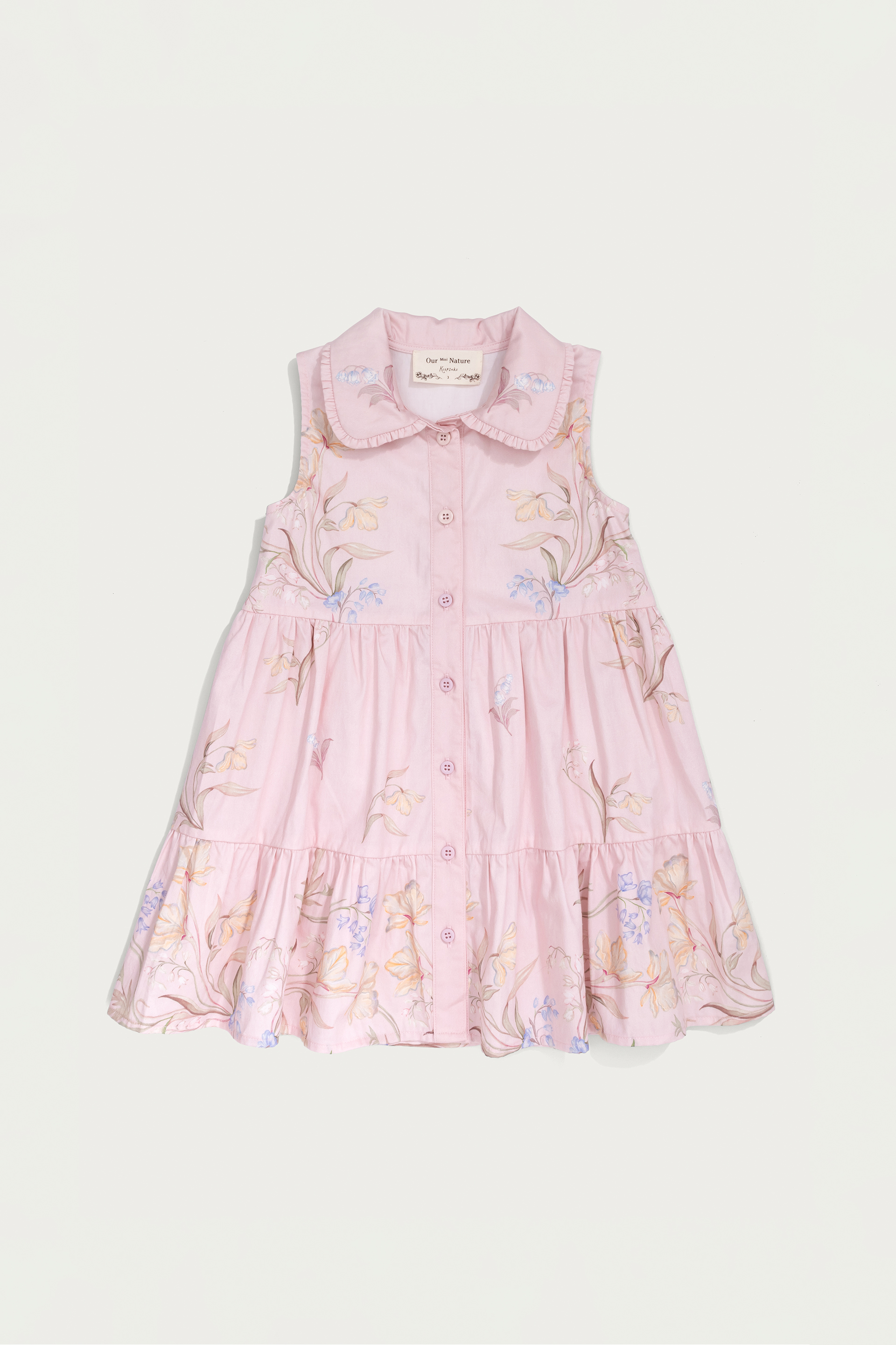 Keepsake Tiered Collared Dress