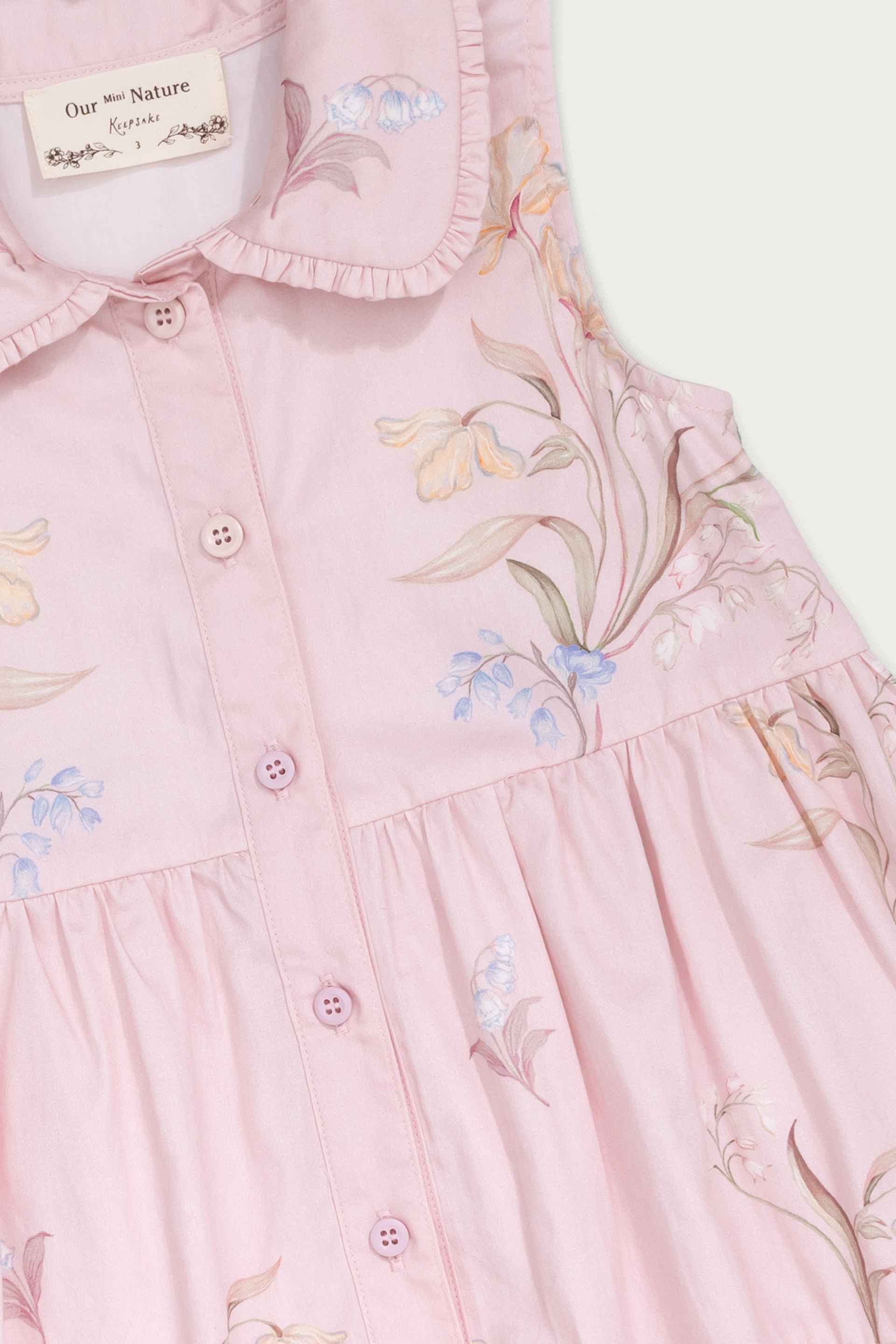 Keepsake Tiered Collared Dress