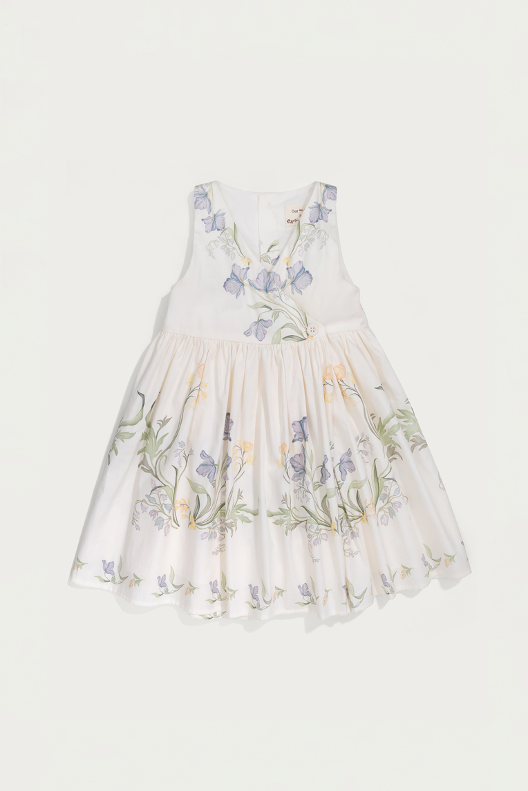 Keepsake Cotton Wrap Dress