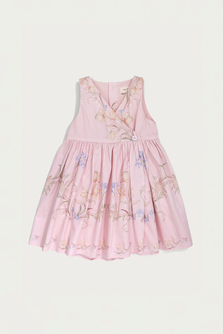 Keepsake Cotton Wrap Dress