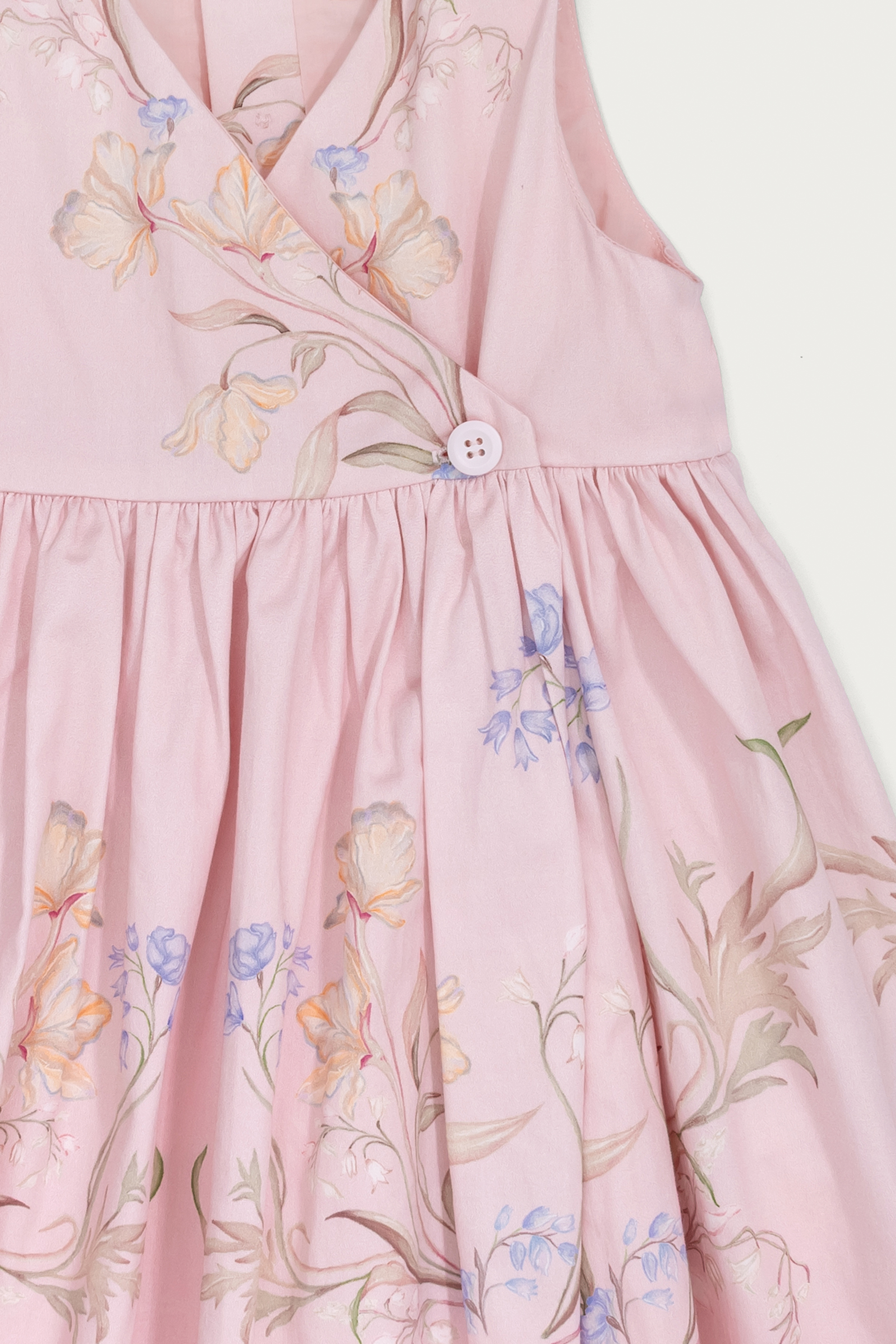Keepsake Cotton Wrap Dress