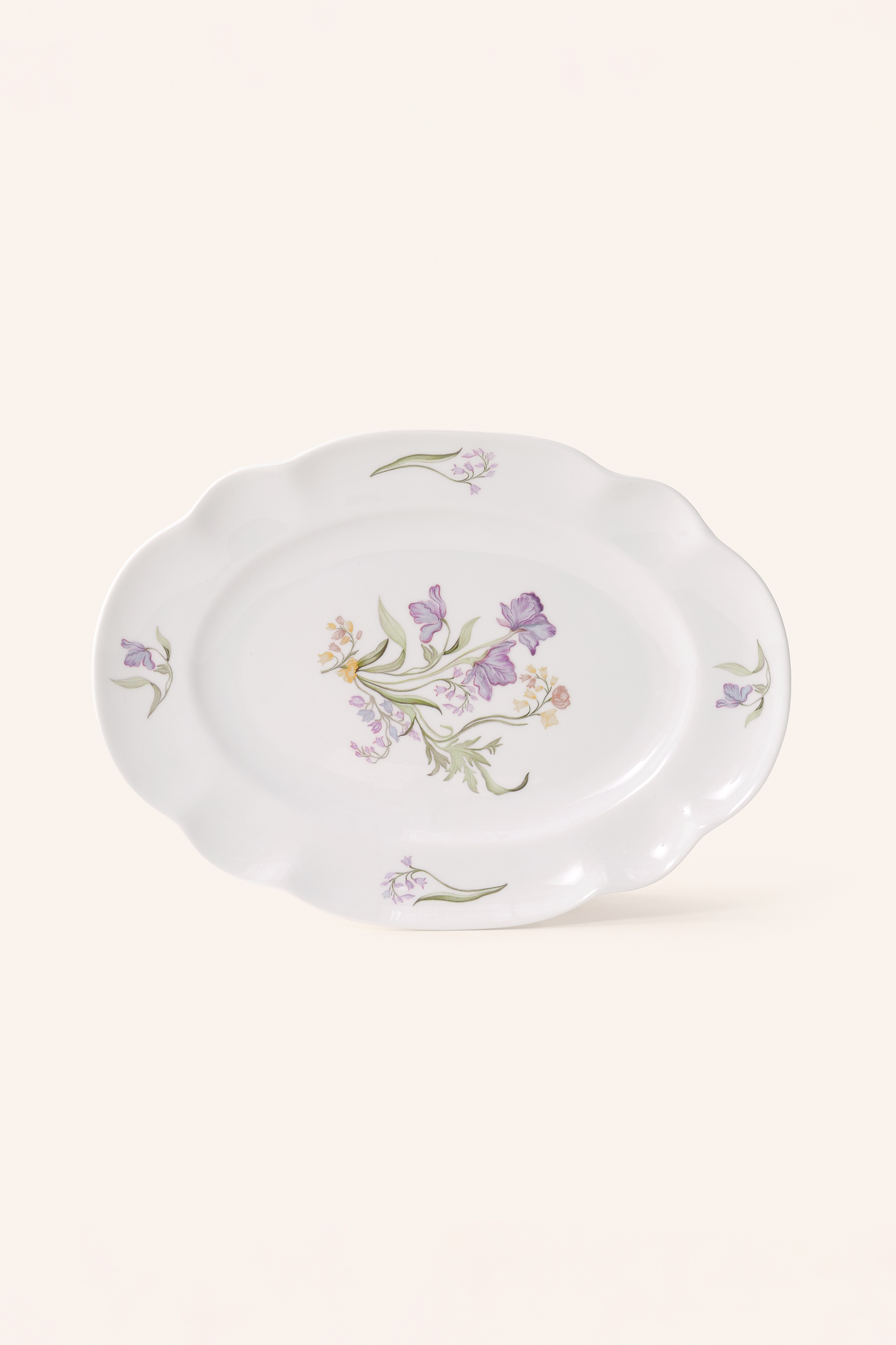 [Local Pickup Only] Keepsake Oval Porcelain Plate