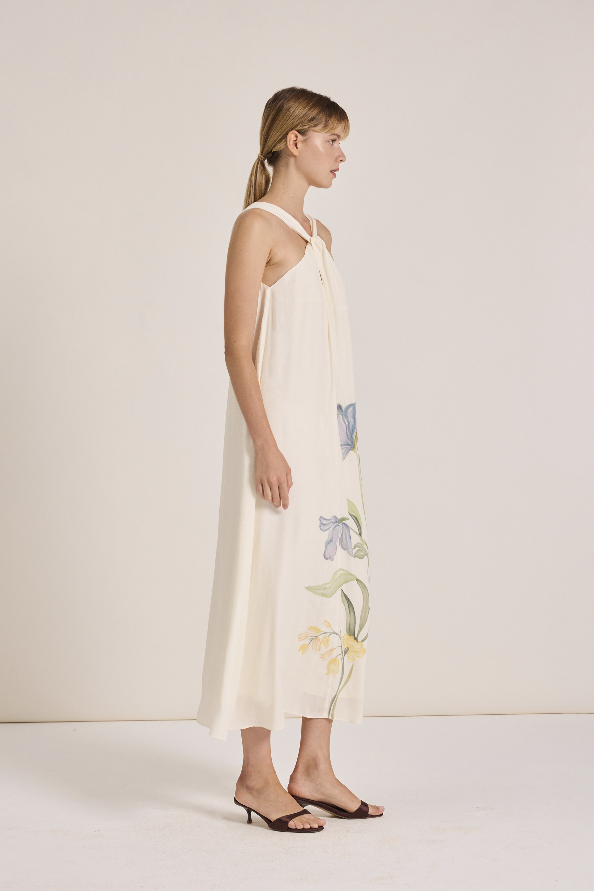 Keepsake Twist-Knot Maxi Dress