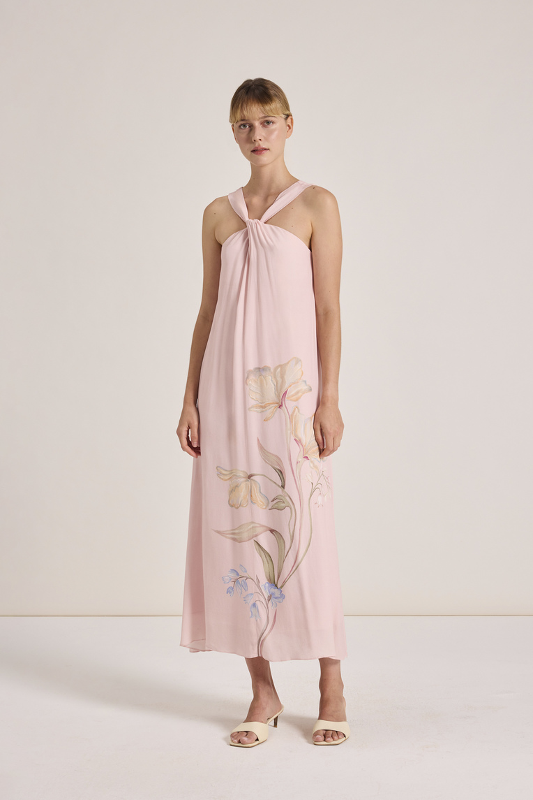 Keepsake Twist-Knot Maxi Dress