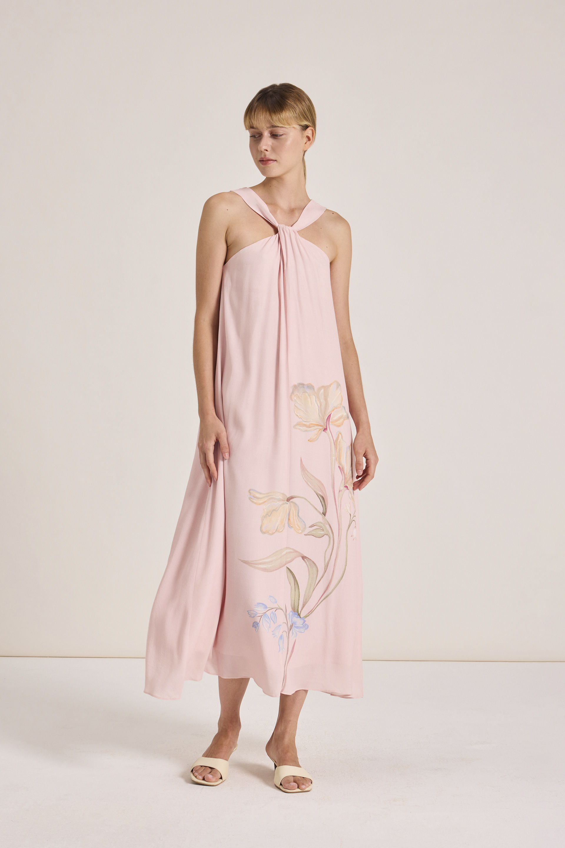 Keepsake Twist-Knot Maxi Dress