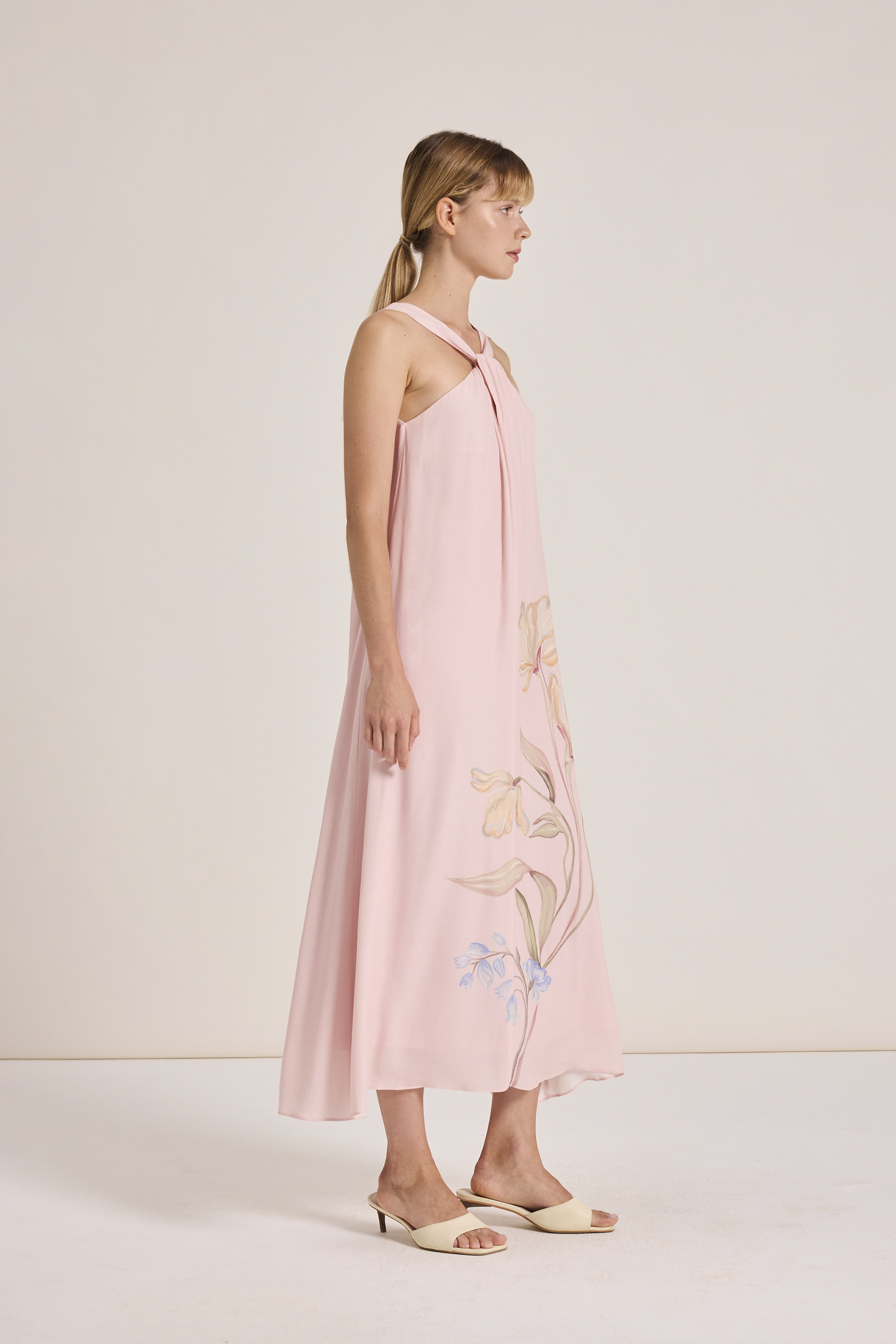 Keepsake Twist-Knot Maxi Dress