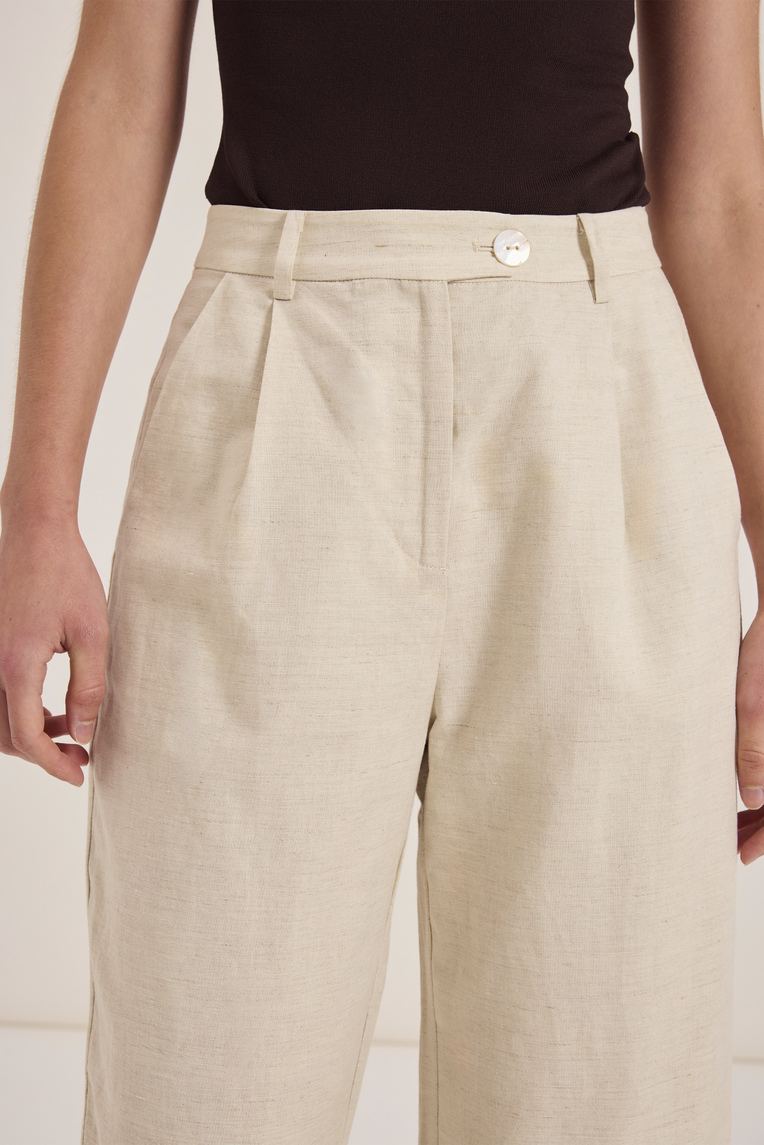 Linen Full-Length Pants