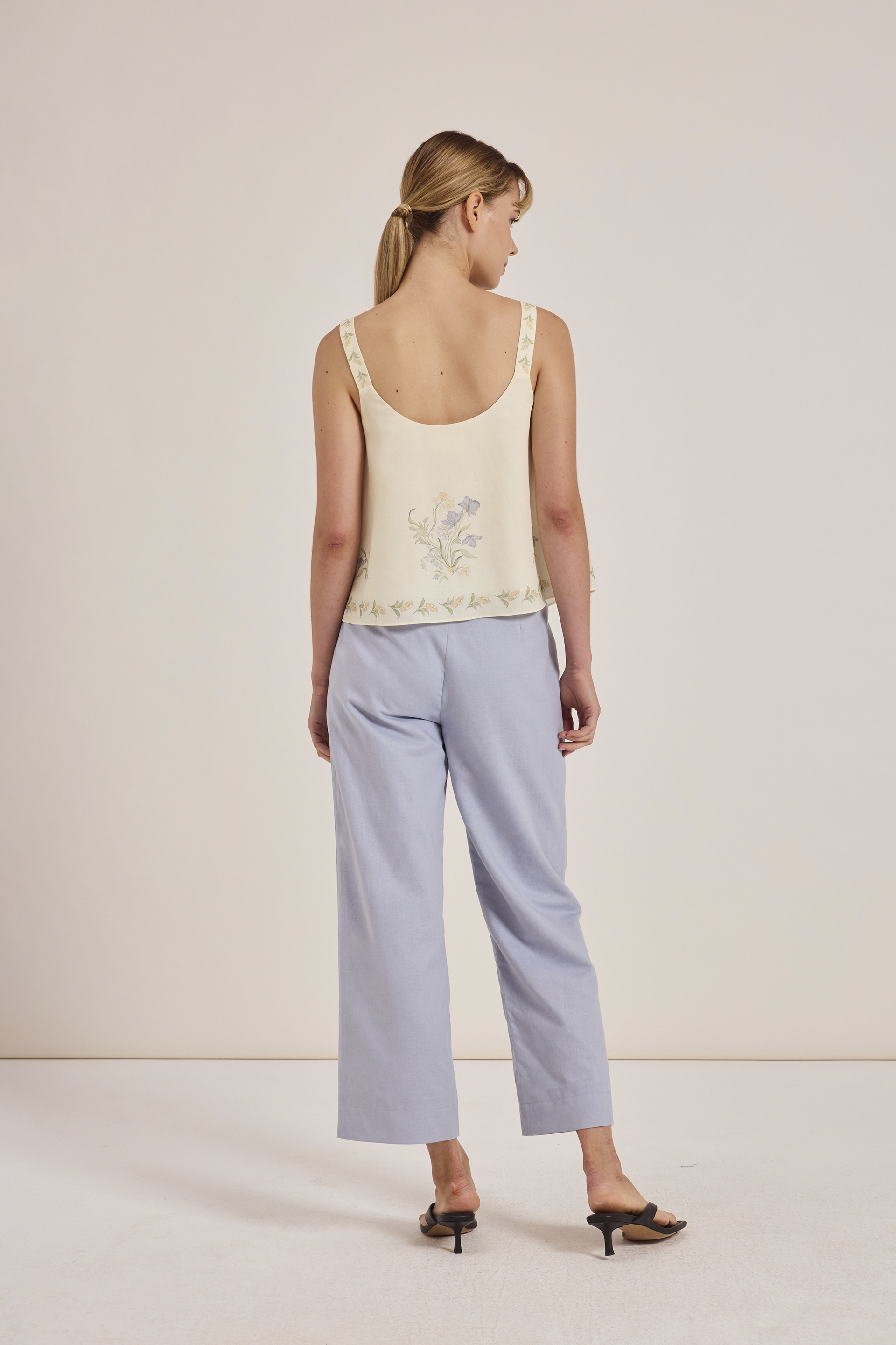 Linen Full-Length Pants