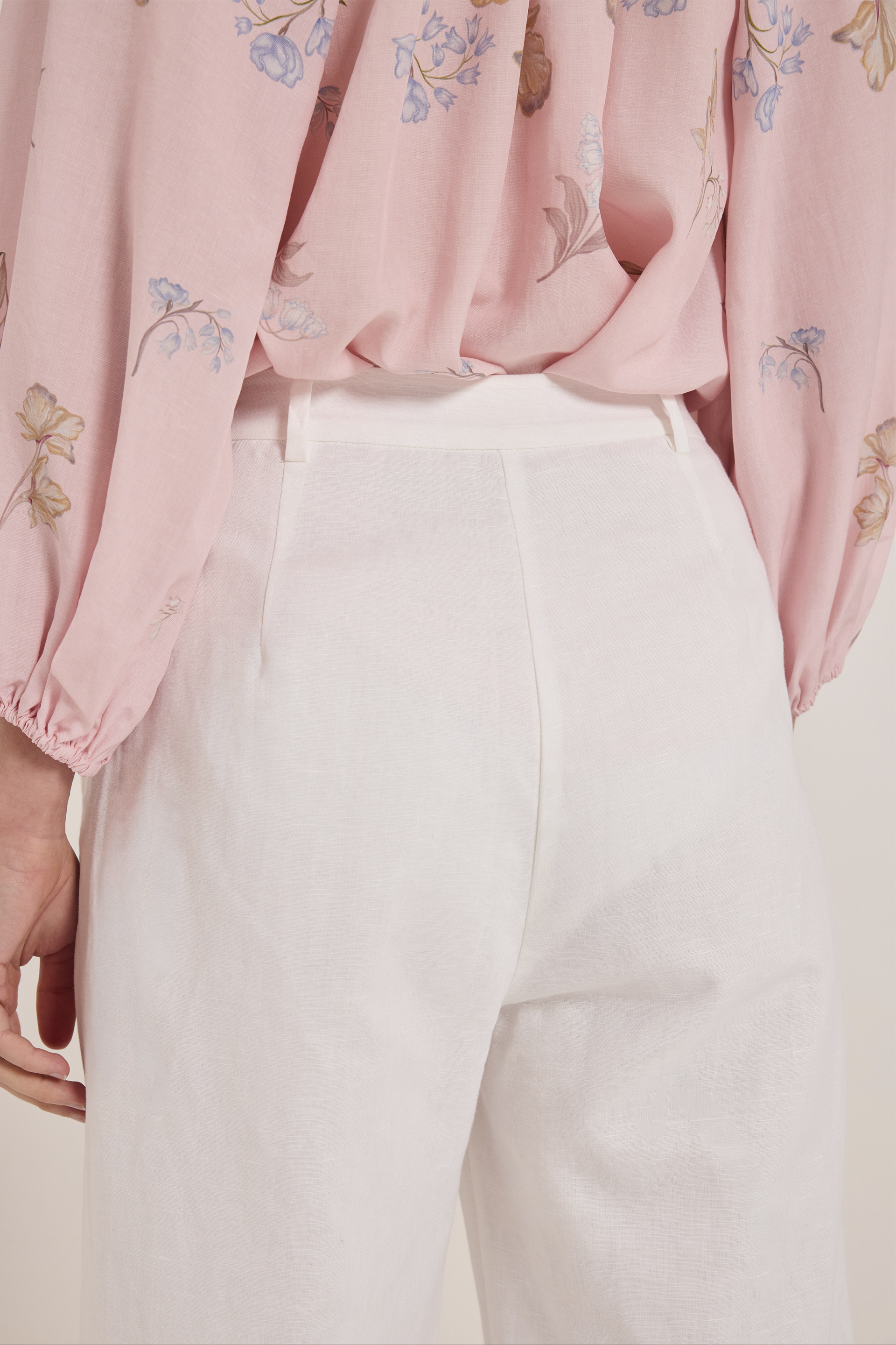 Linen Full-Length Pants
