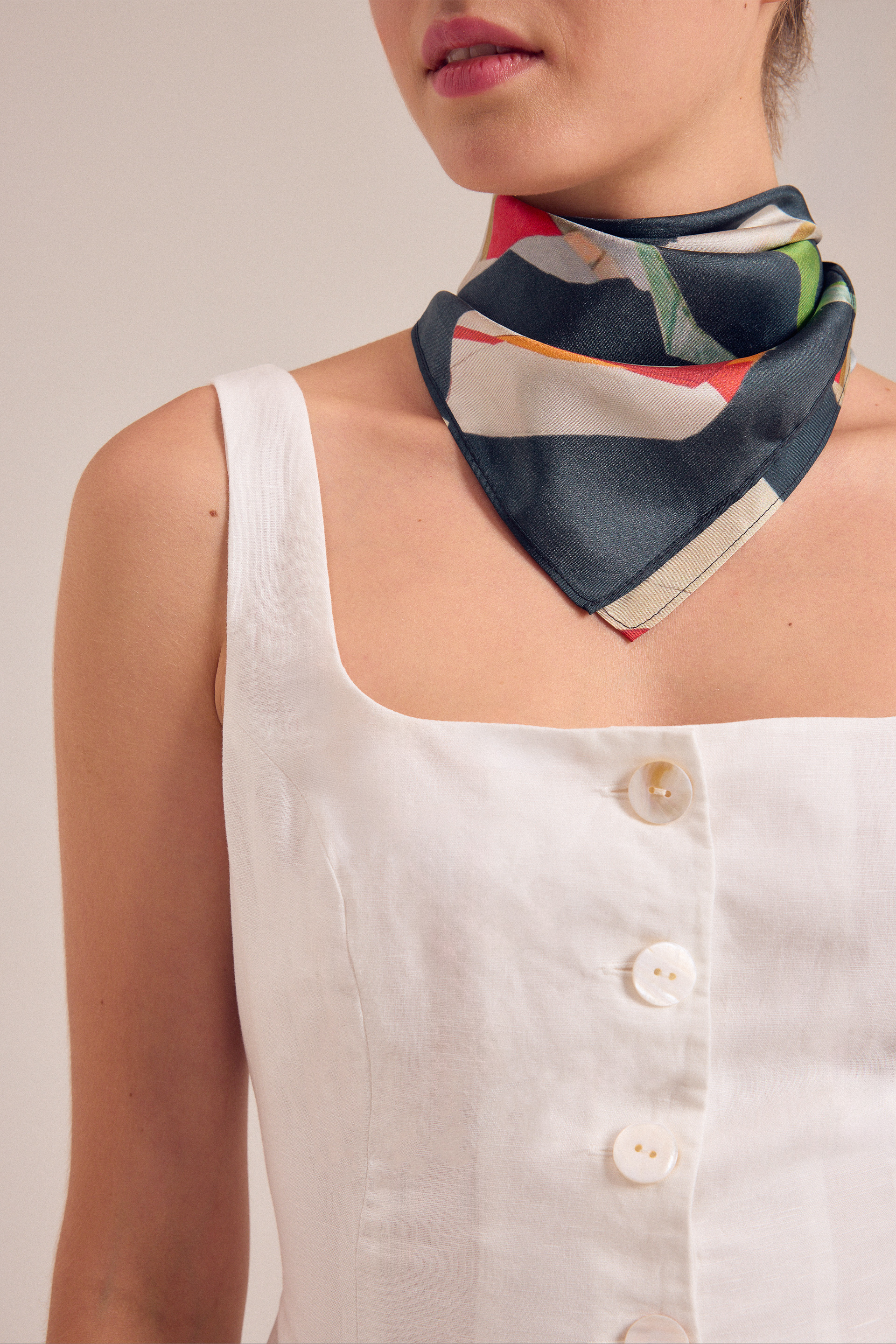 Archive Silk Scarf