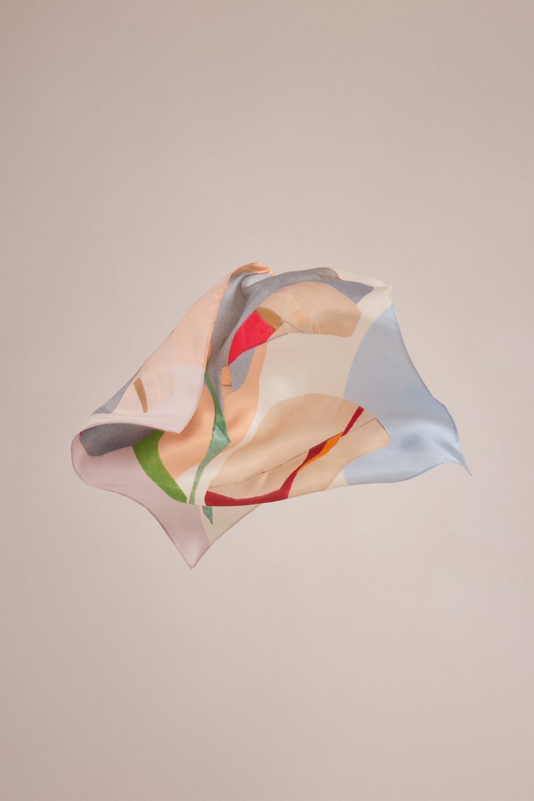 Archive Silk Scarf