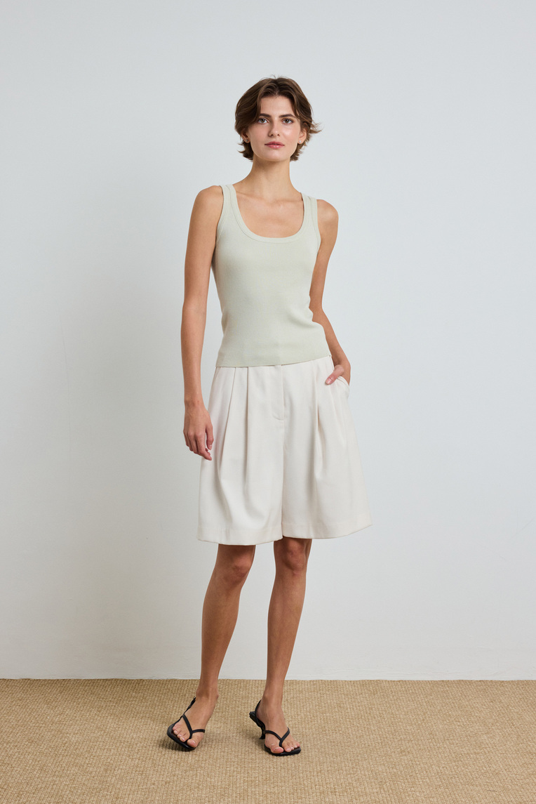 Racerback Knit Tank