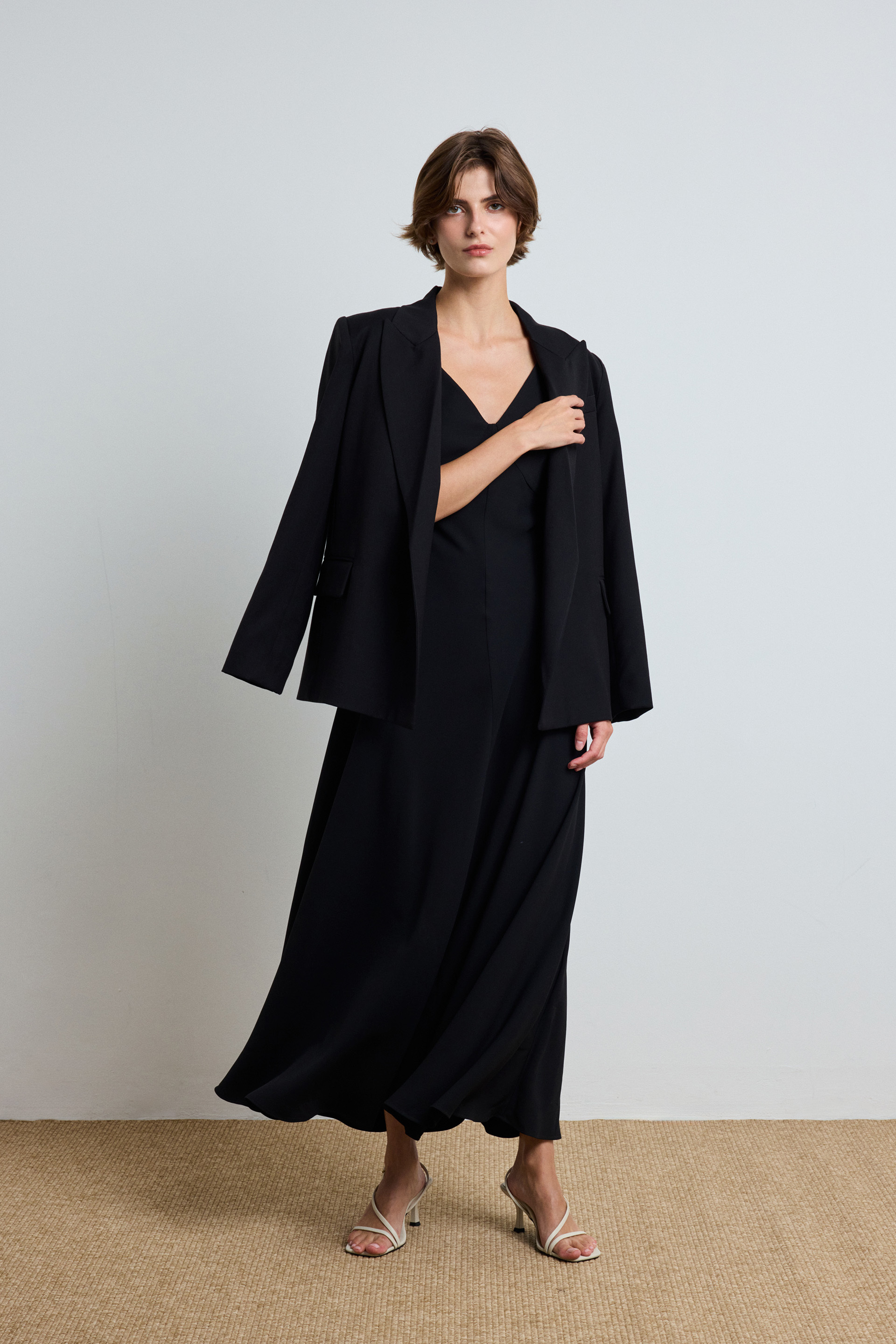 Bias-Cut Cami Dress