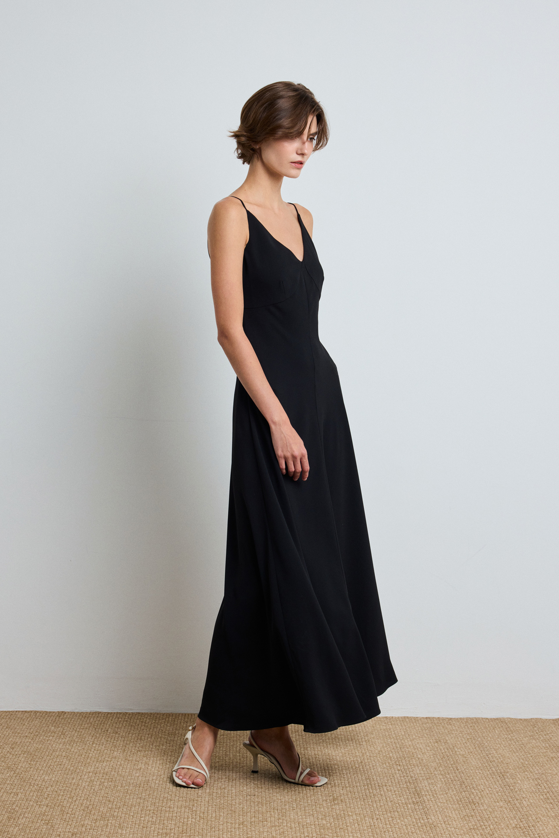 Bias-Cut Cami Dress