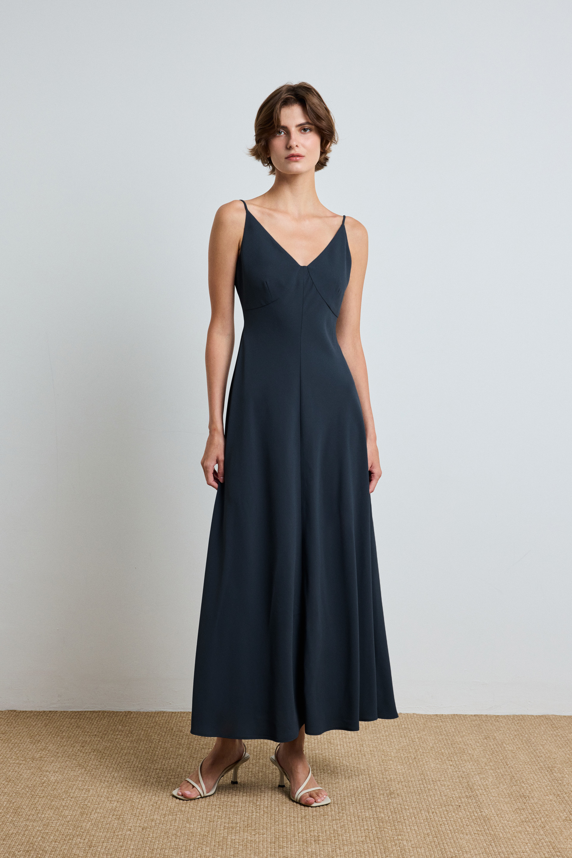 Bias-Cut Cami Dress