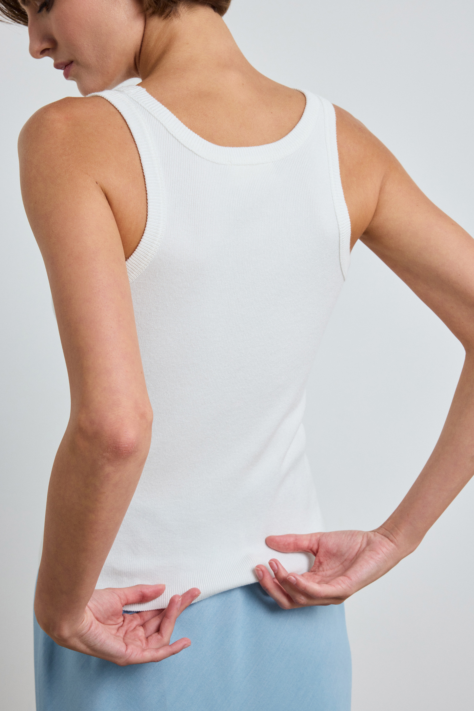 Racerback Knit Tank