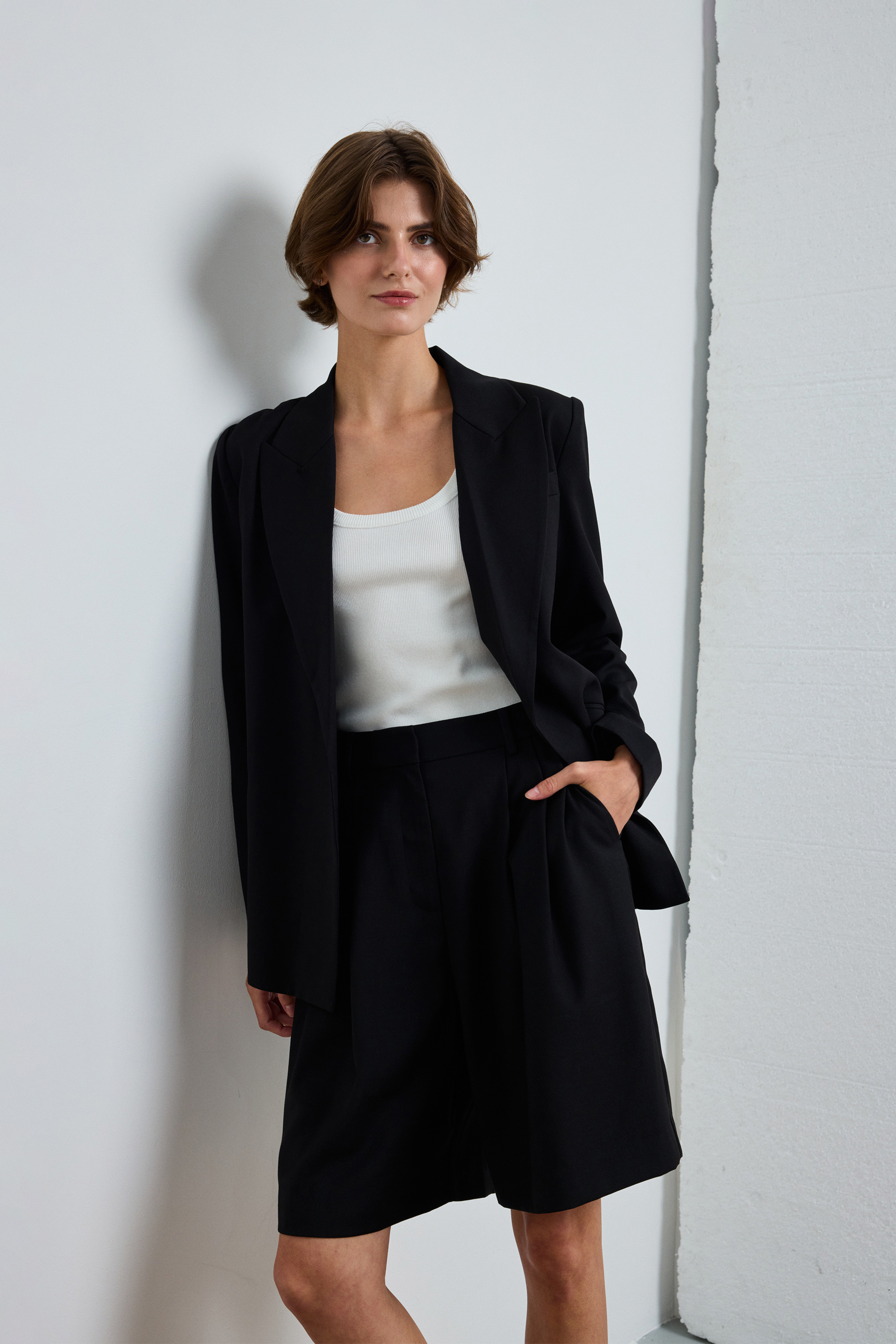 Boxy Suit Blazer