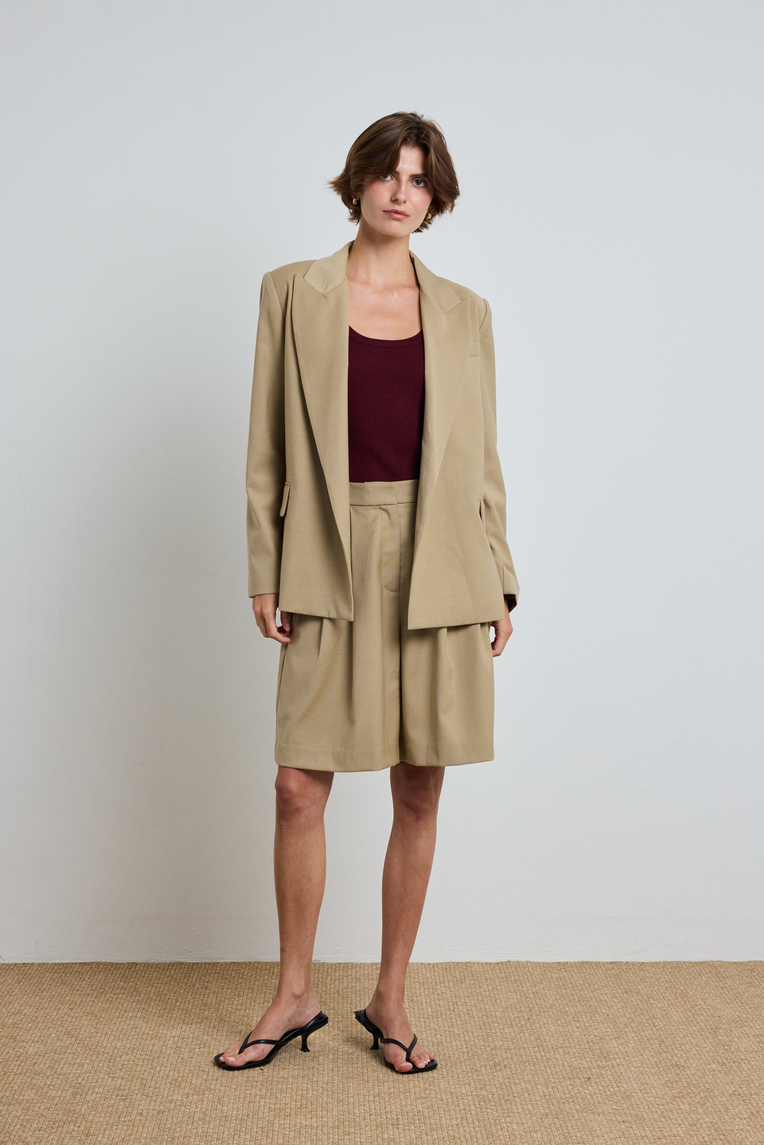 Boxy Suit Blazer