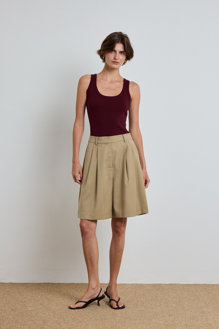 Racerback Knit Tank
