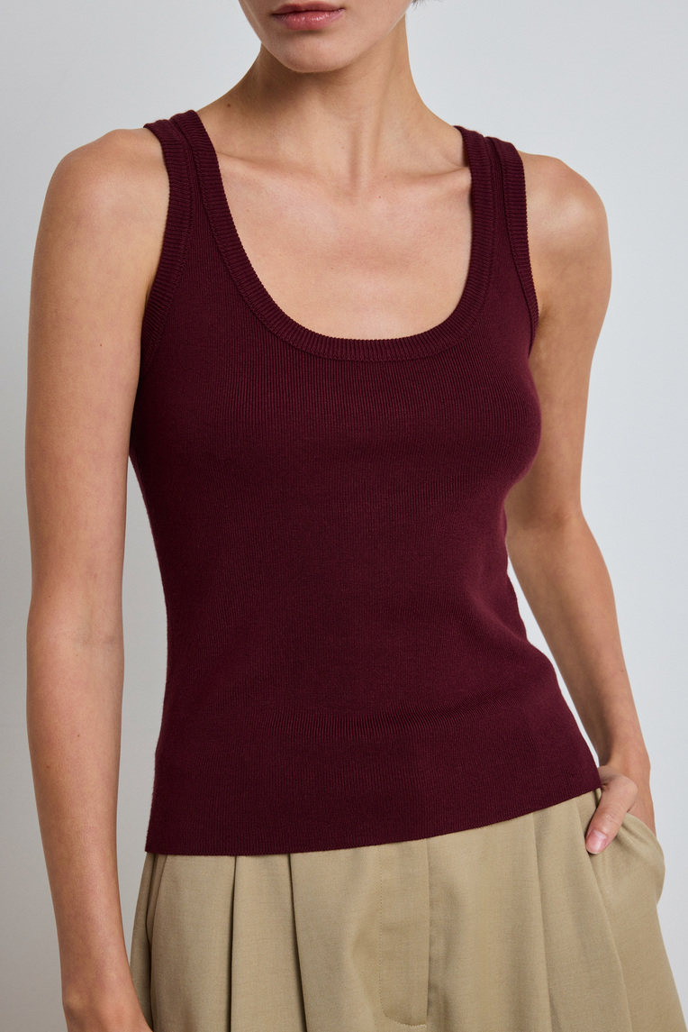 Racerback Knit Tank