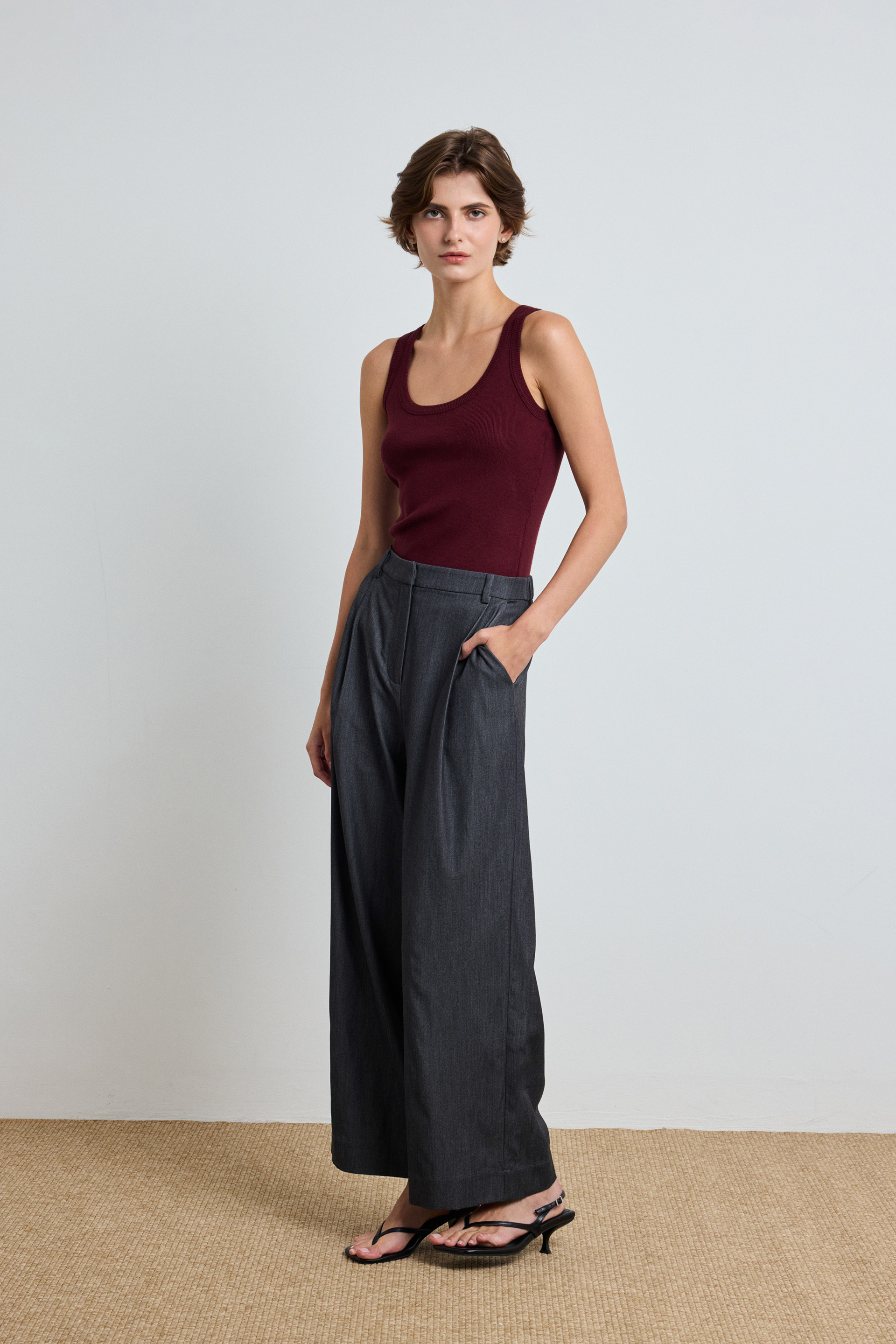 Racerback Knit Tank