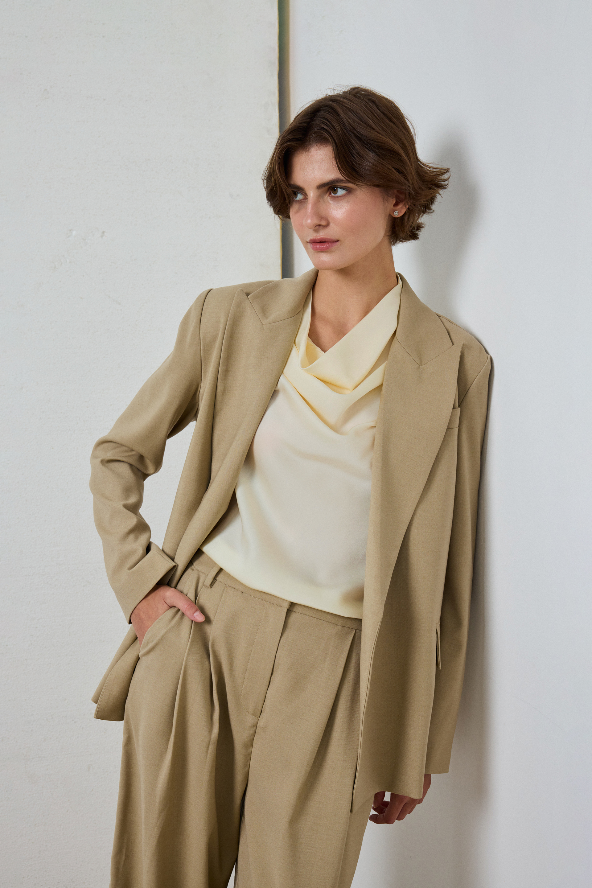 Boxy Suit Blazer