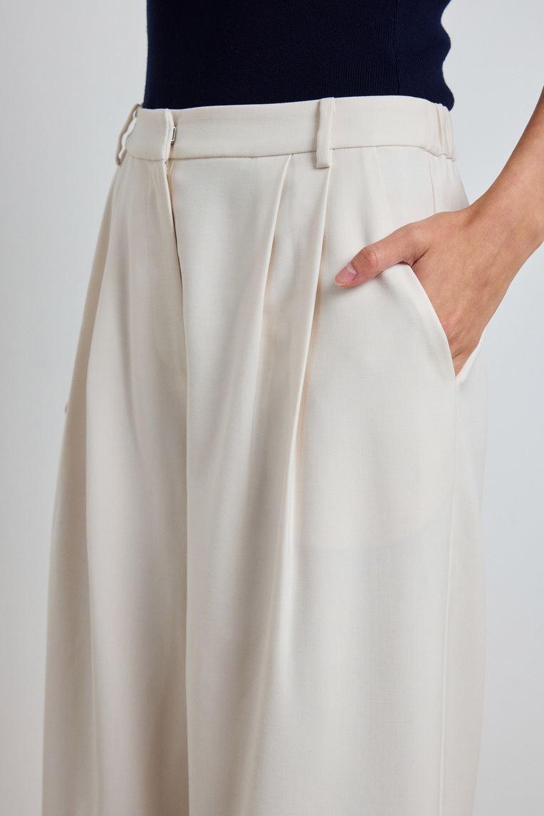 Double-Pleat Suit Trousers