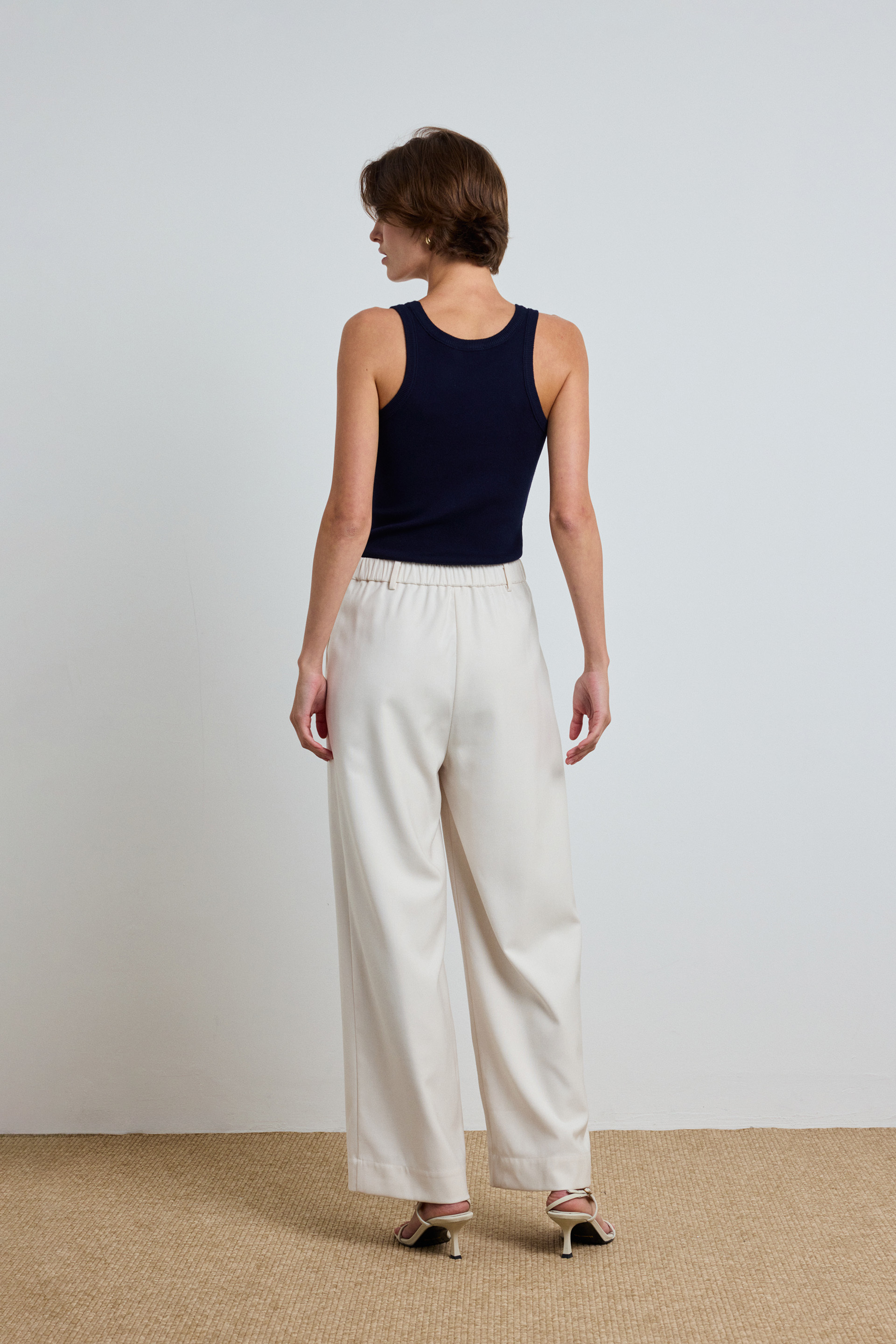 Double-Pleat Suit Trousers