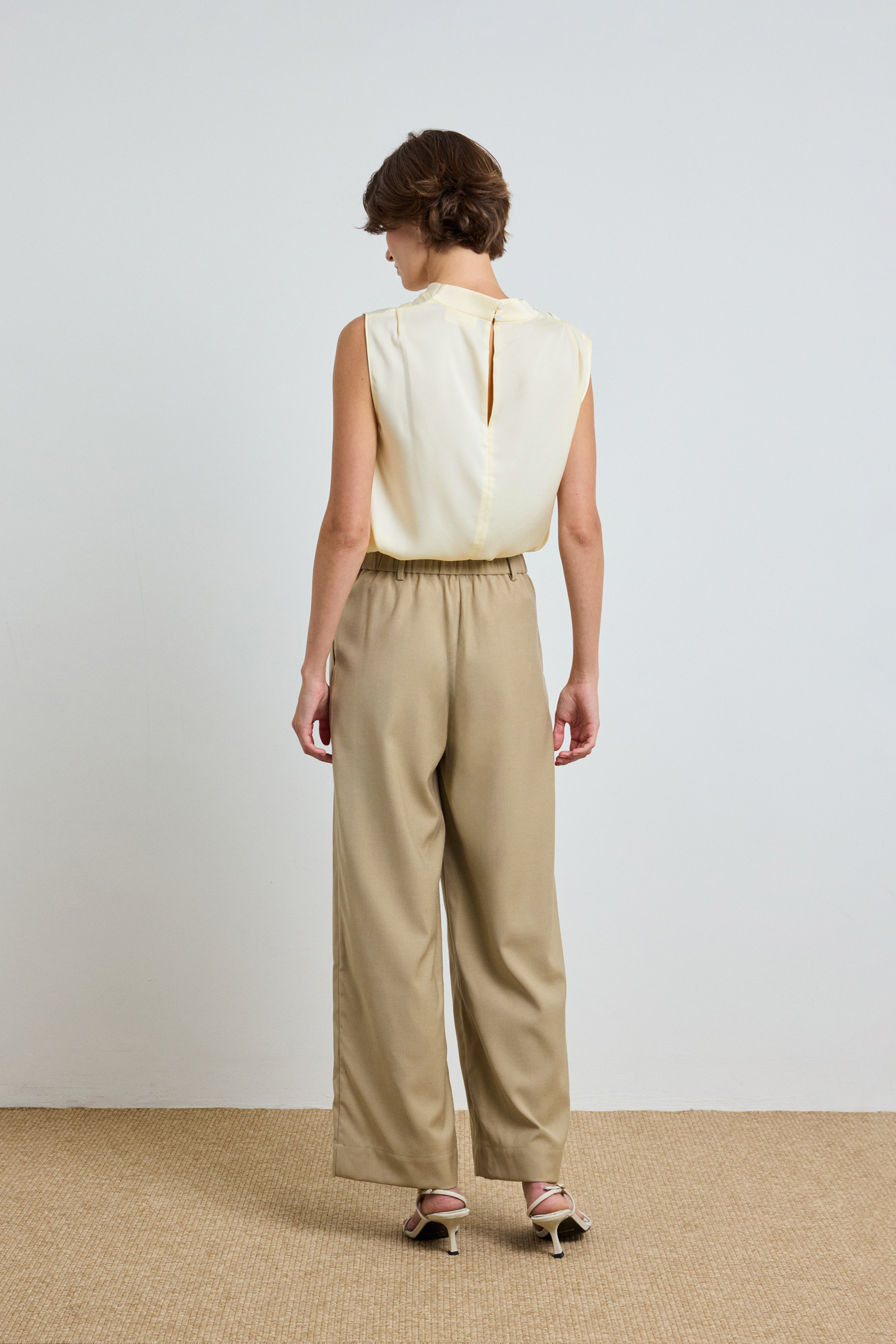 Double-Pleat Suit Trousers