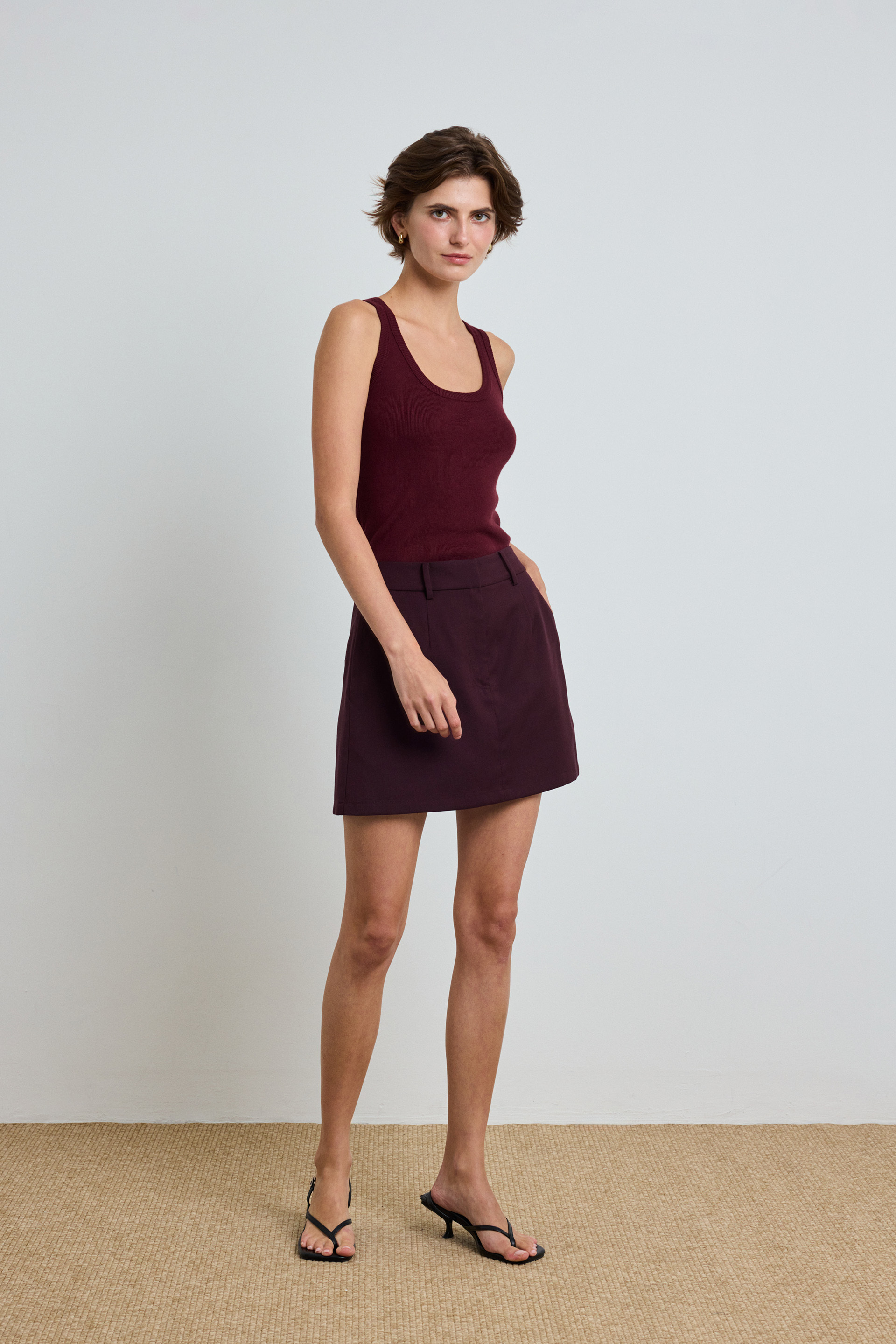 Tailored Mini Skorts