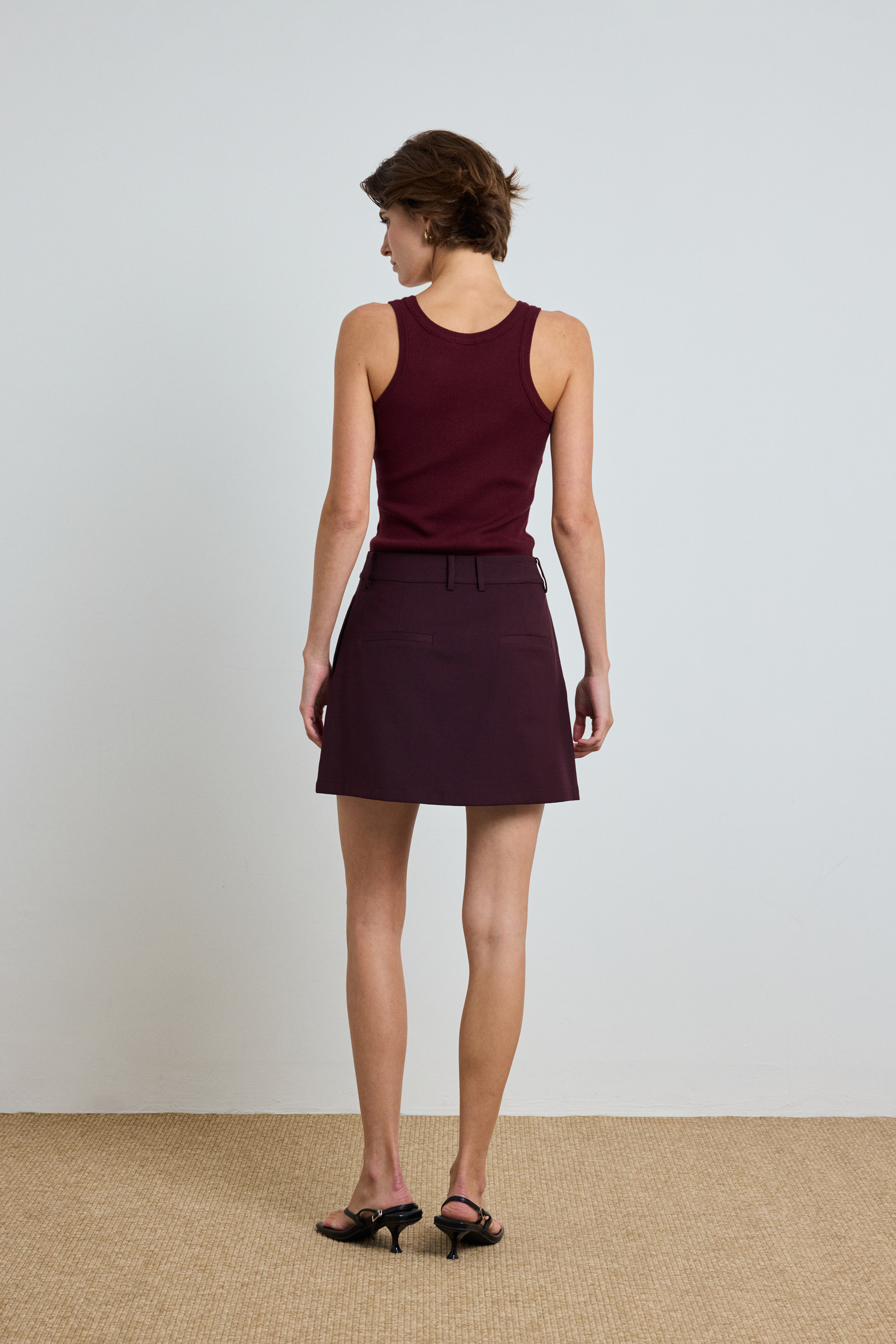 Tailored Mini Skorts