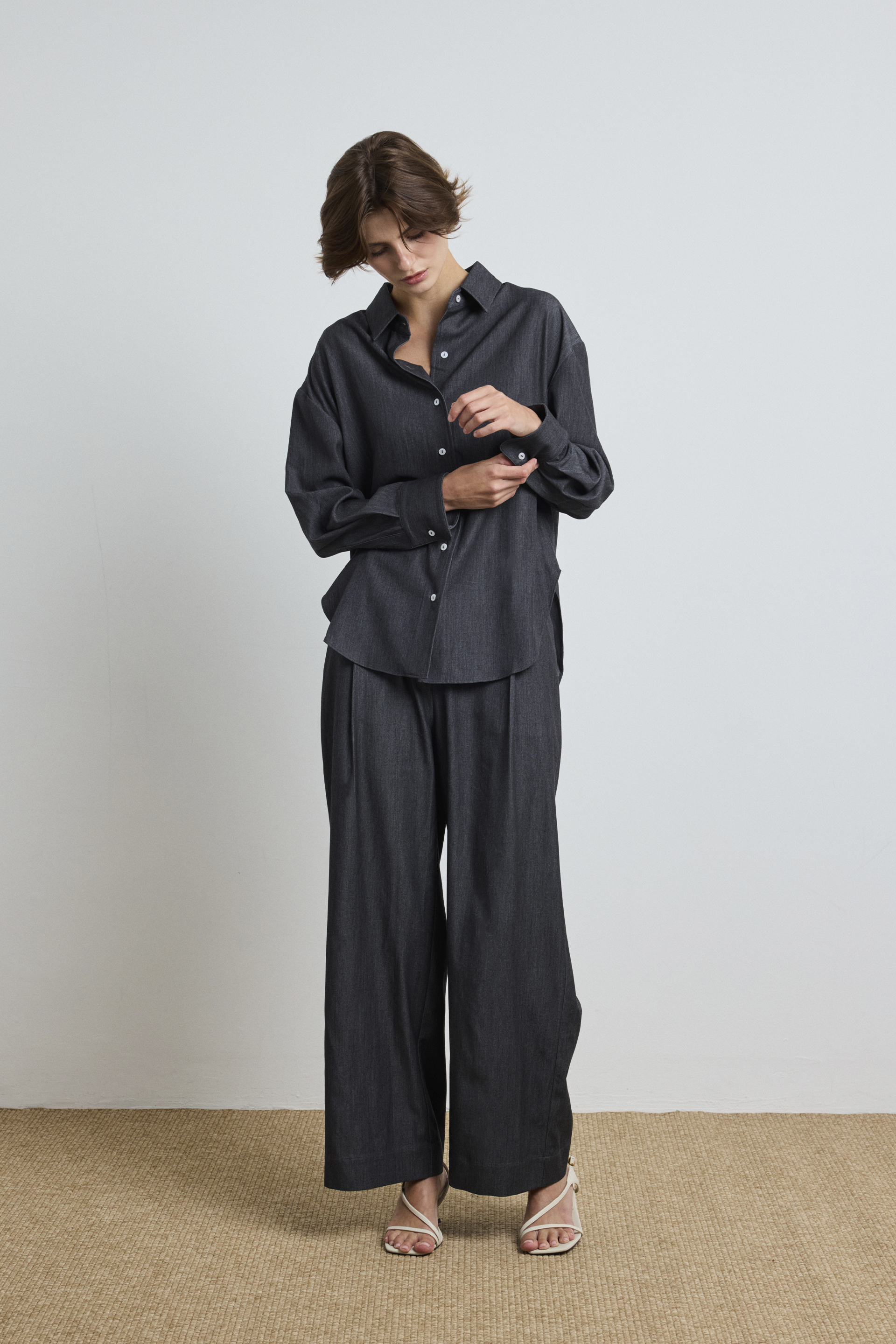 Chambray Oversized Shirt
