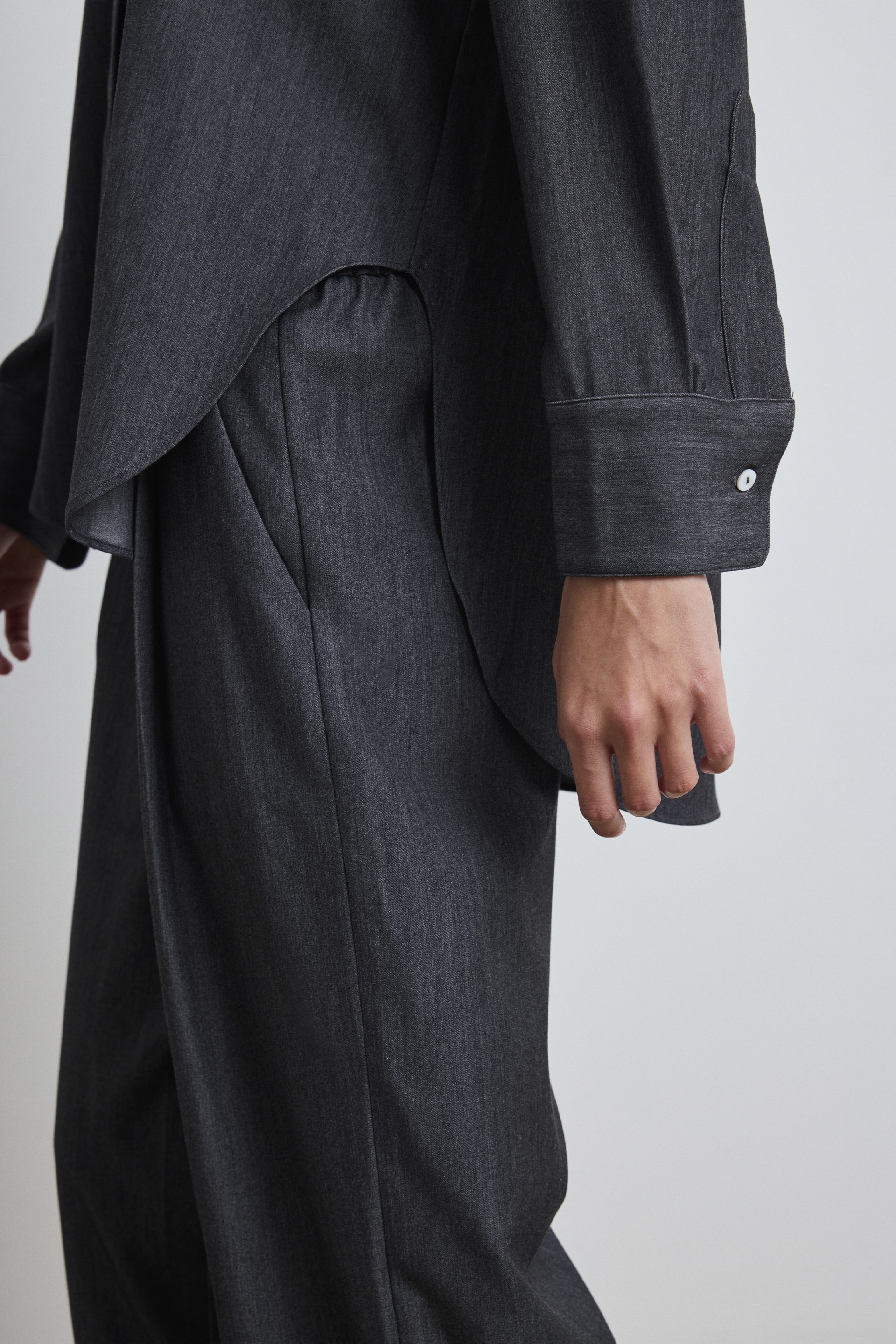 Chambray Oversized Shirt
