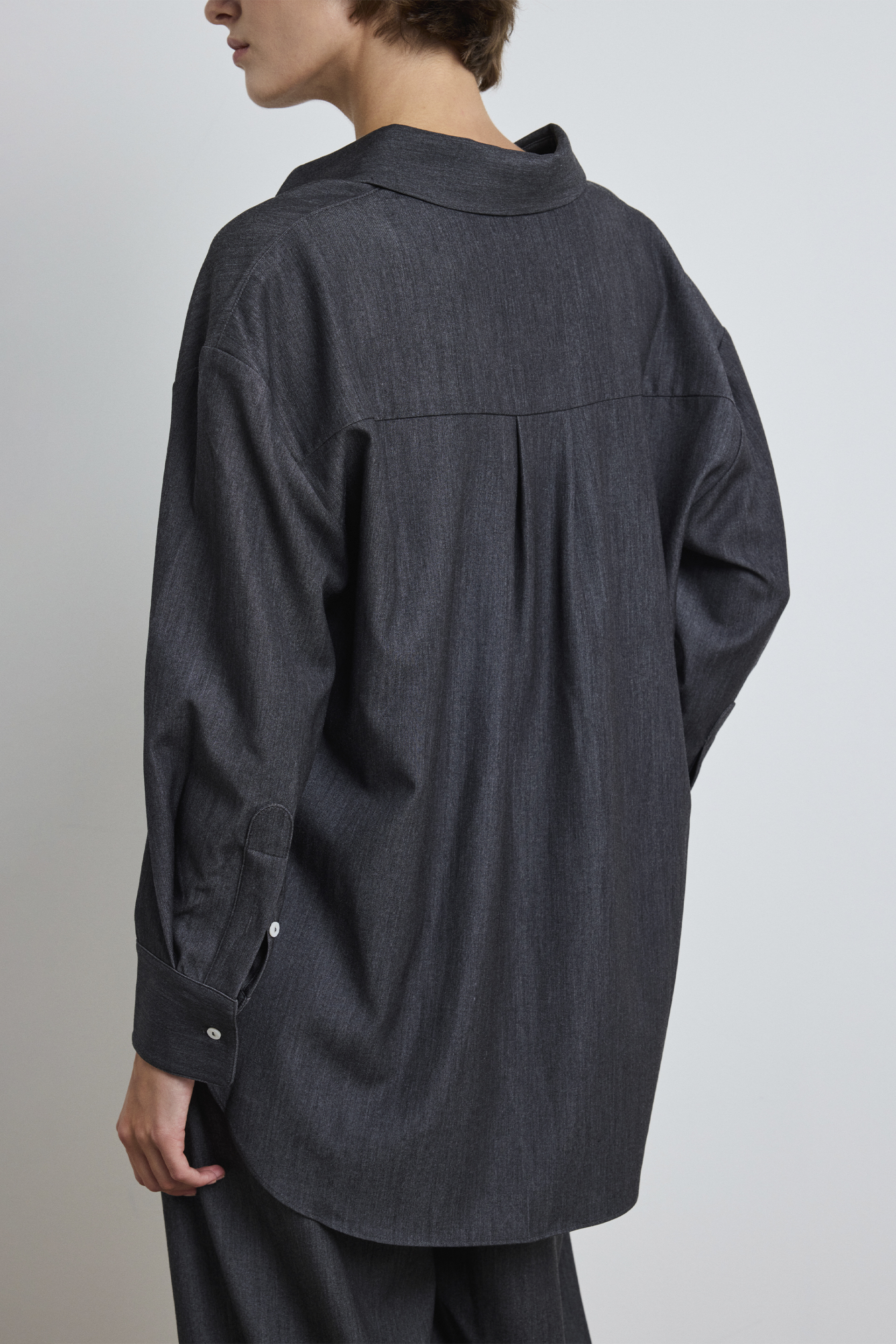 Chambray Oversized Shirt
