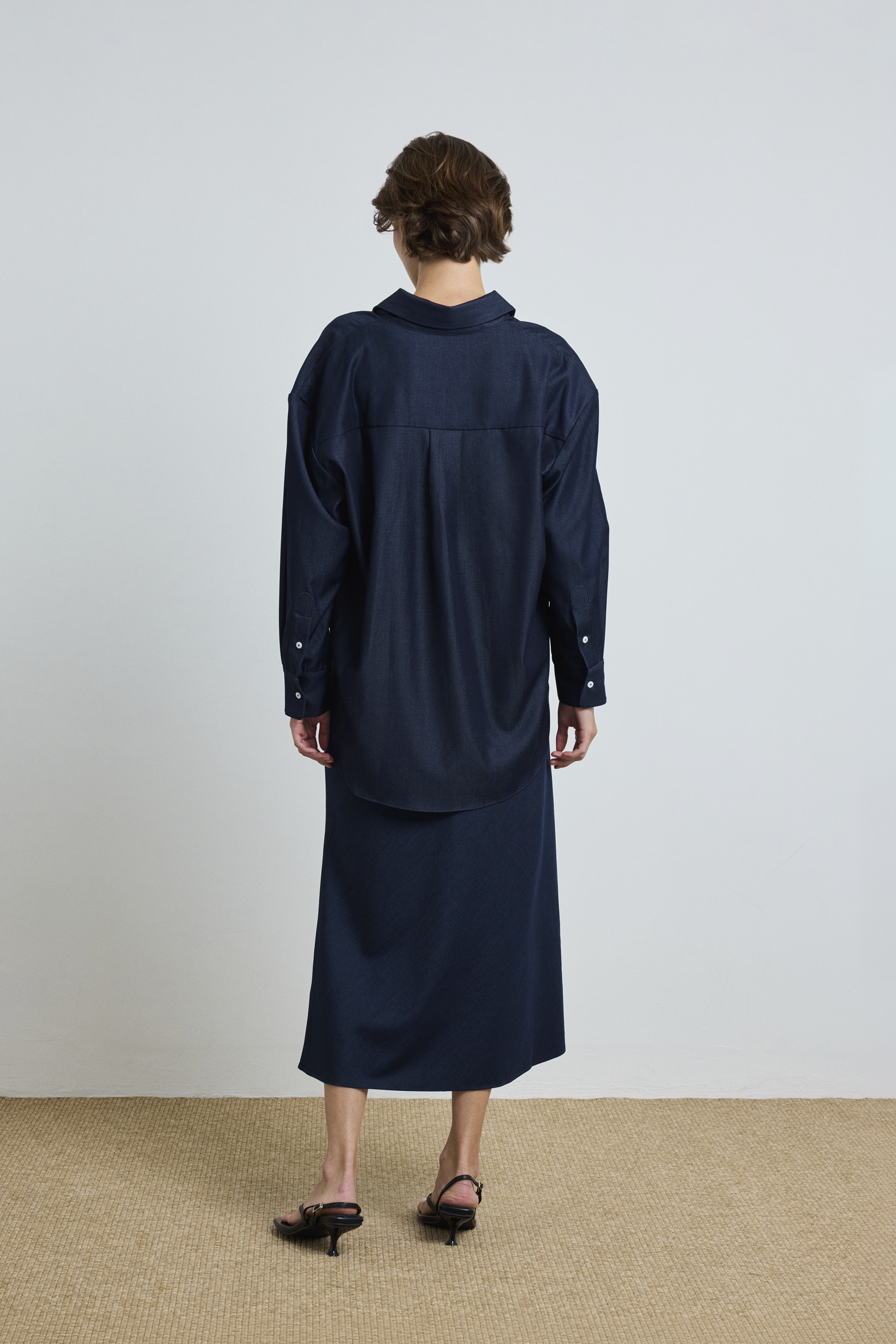Chambray Oversized Shirt