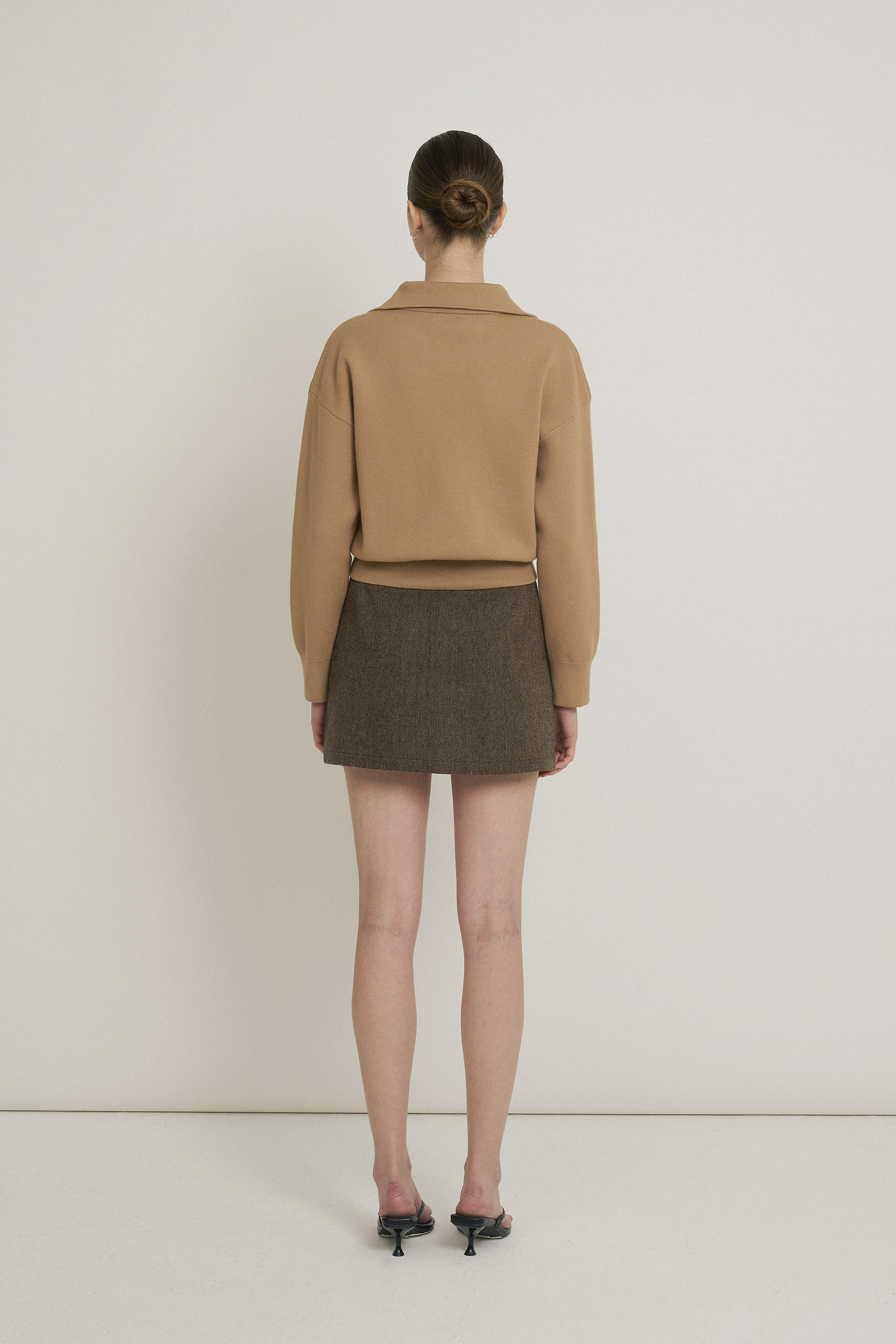 Half-Zip Knit Jumper