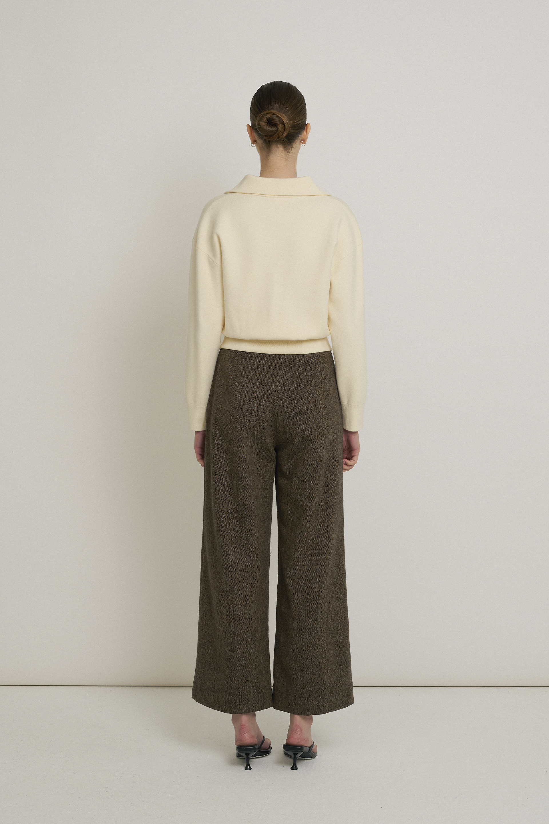 Half-Zip Knit Jumper