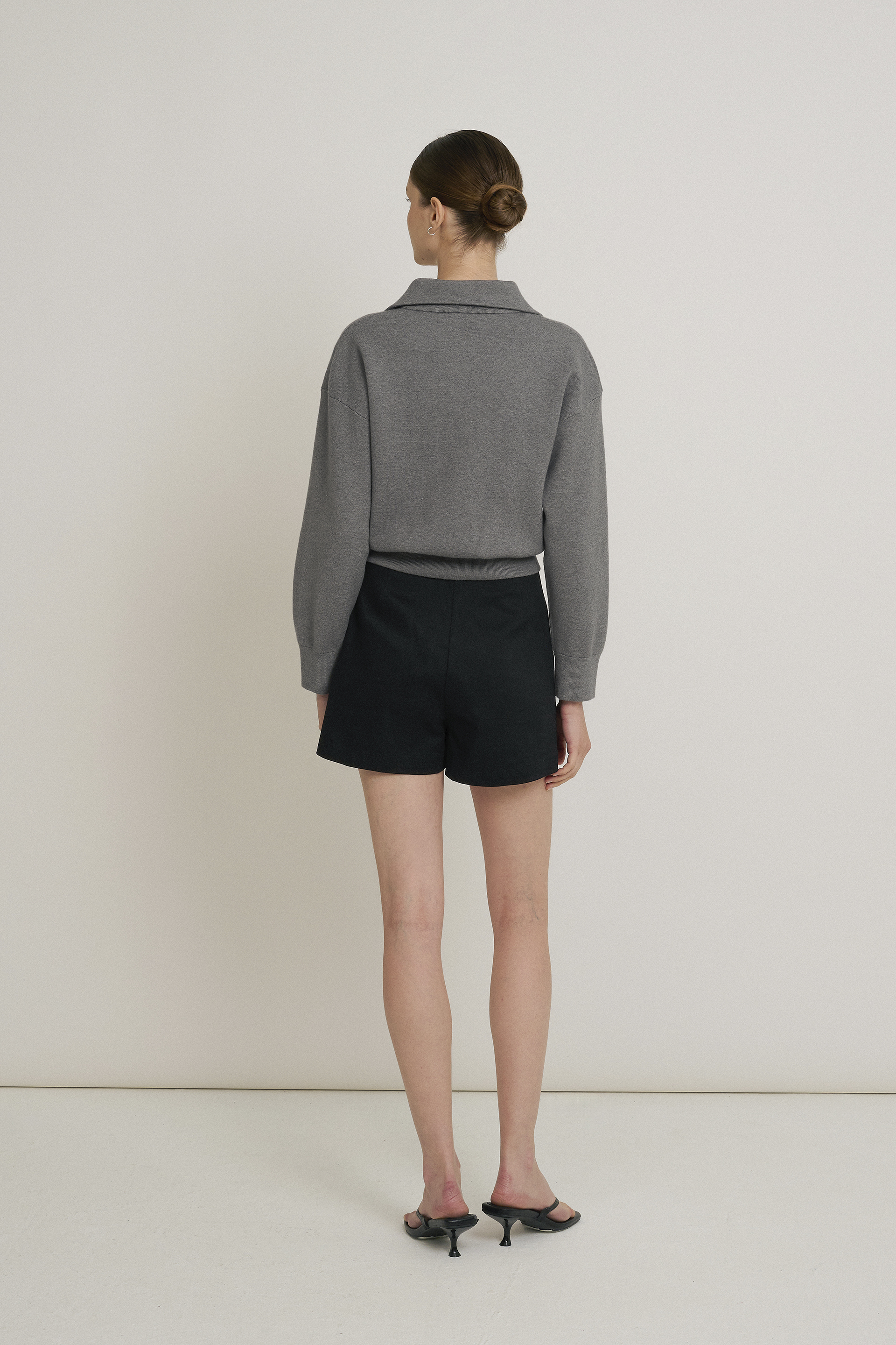 Half-Zip Knit Jumper