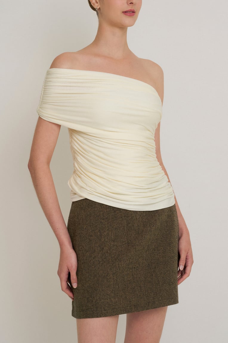 Multiway Ruched Knit Top