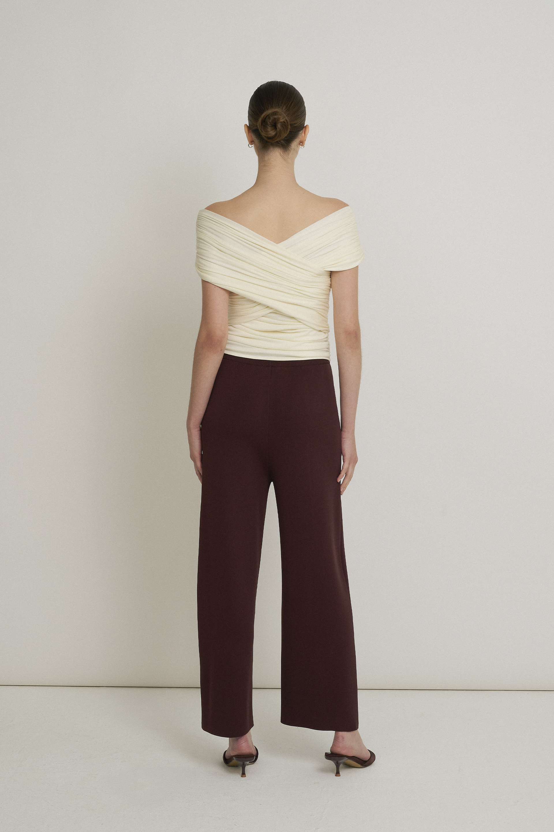 Multiway Ruched Knit Top