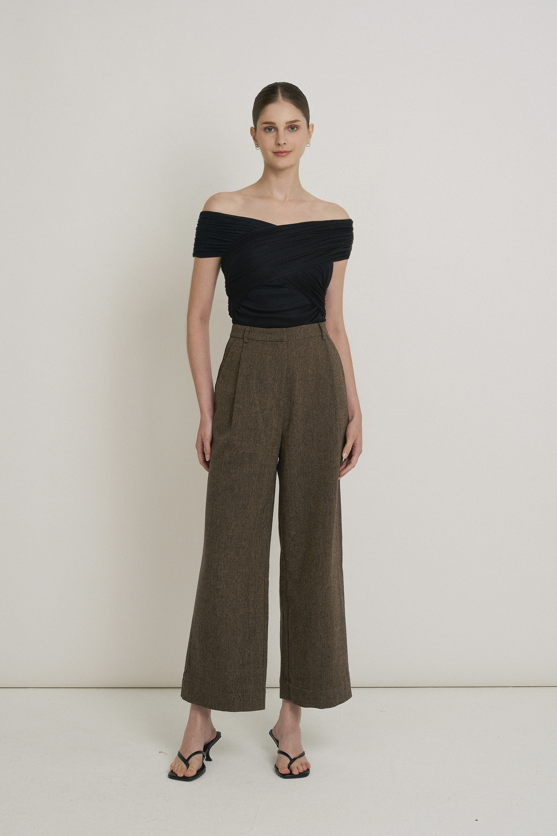 Multiway Ruched Knit Top