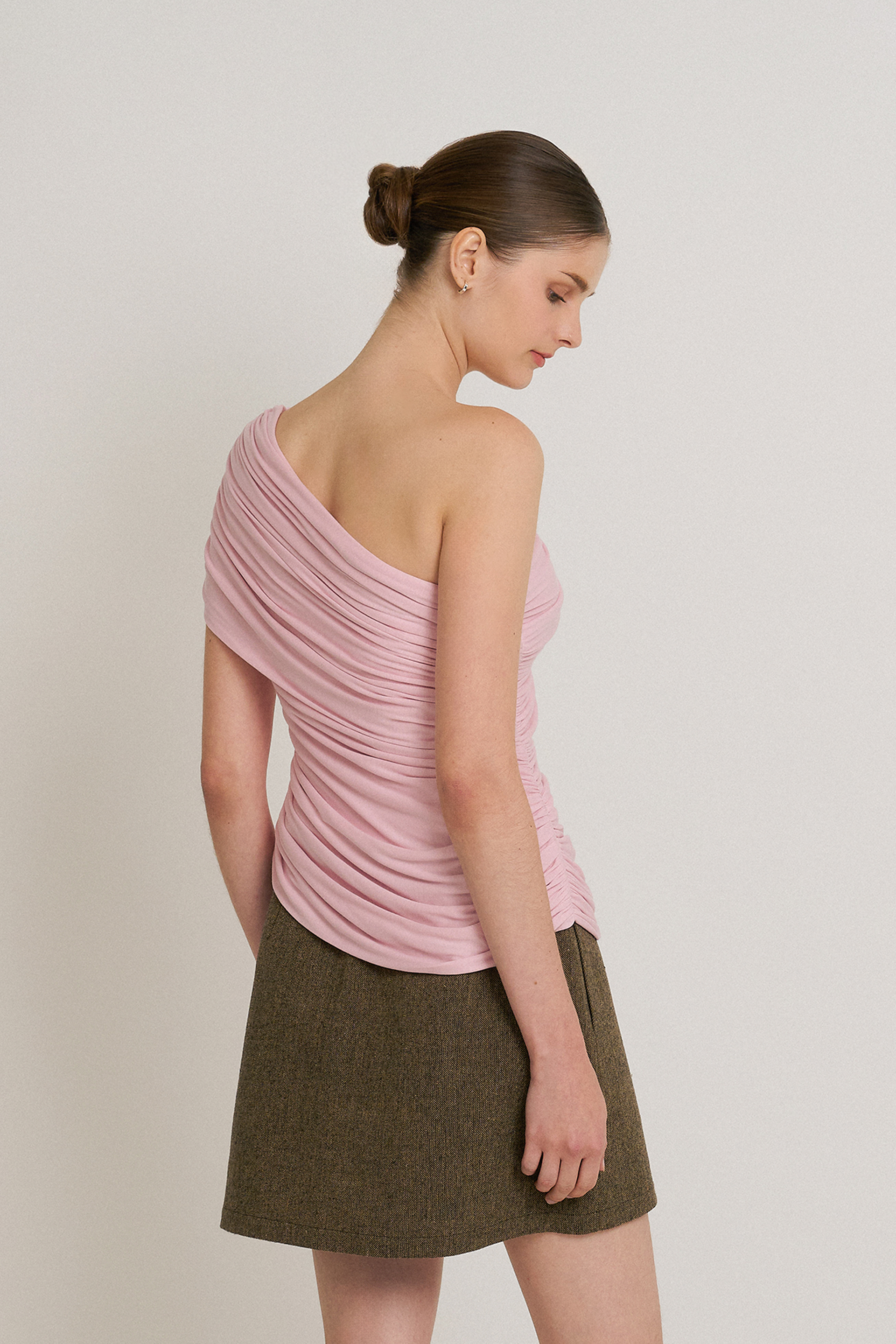 Multiway Ruched Knit Top