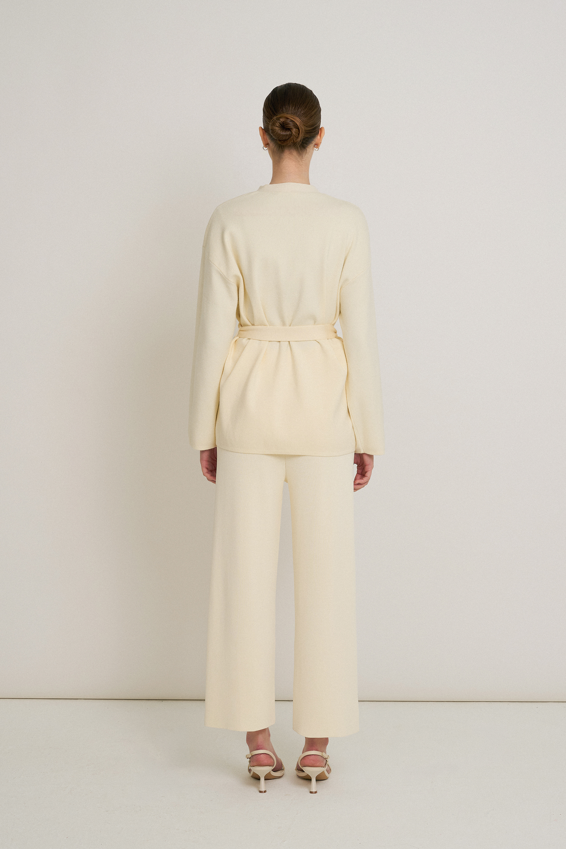 Belted Knit Cardigan