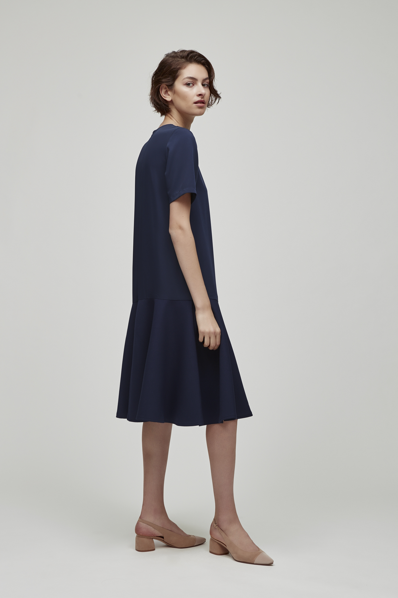 coast drop waist dress
