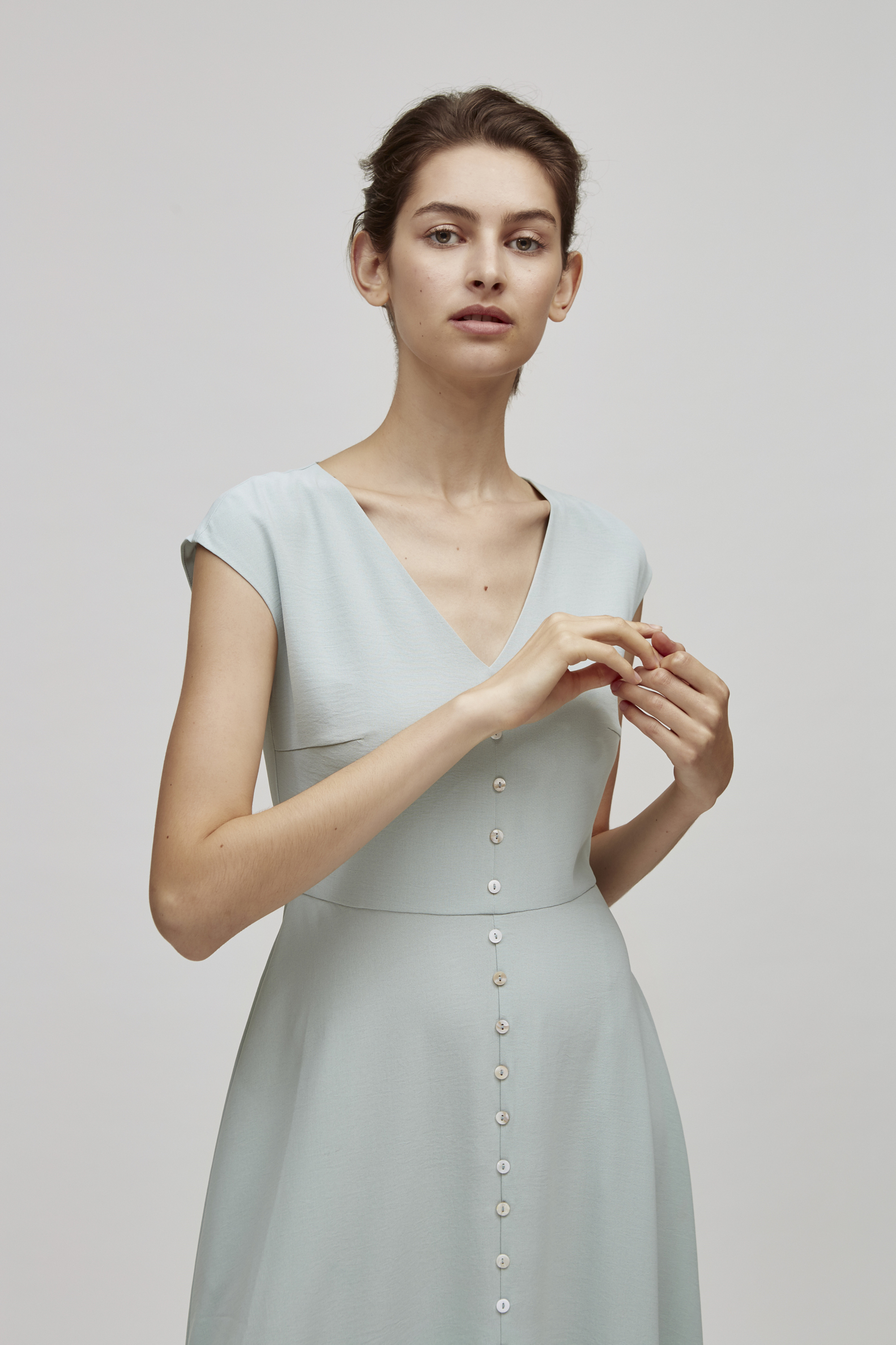 Button-Down Maxi Dress