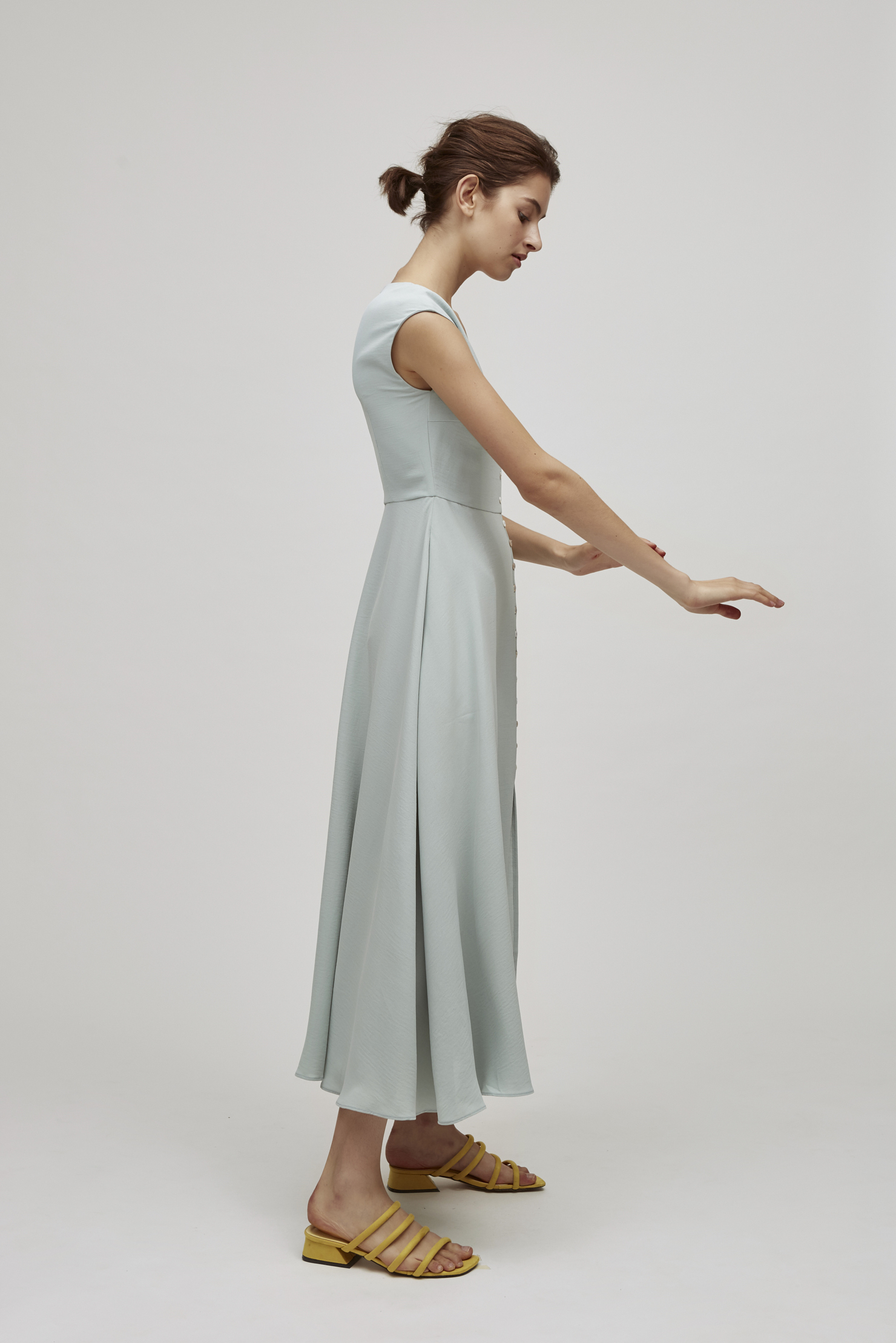 Button-Down Maxi Dress