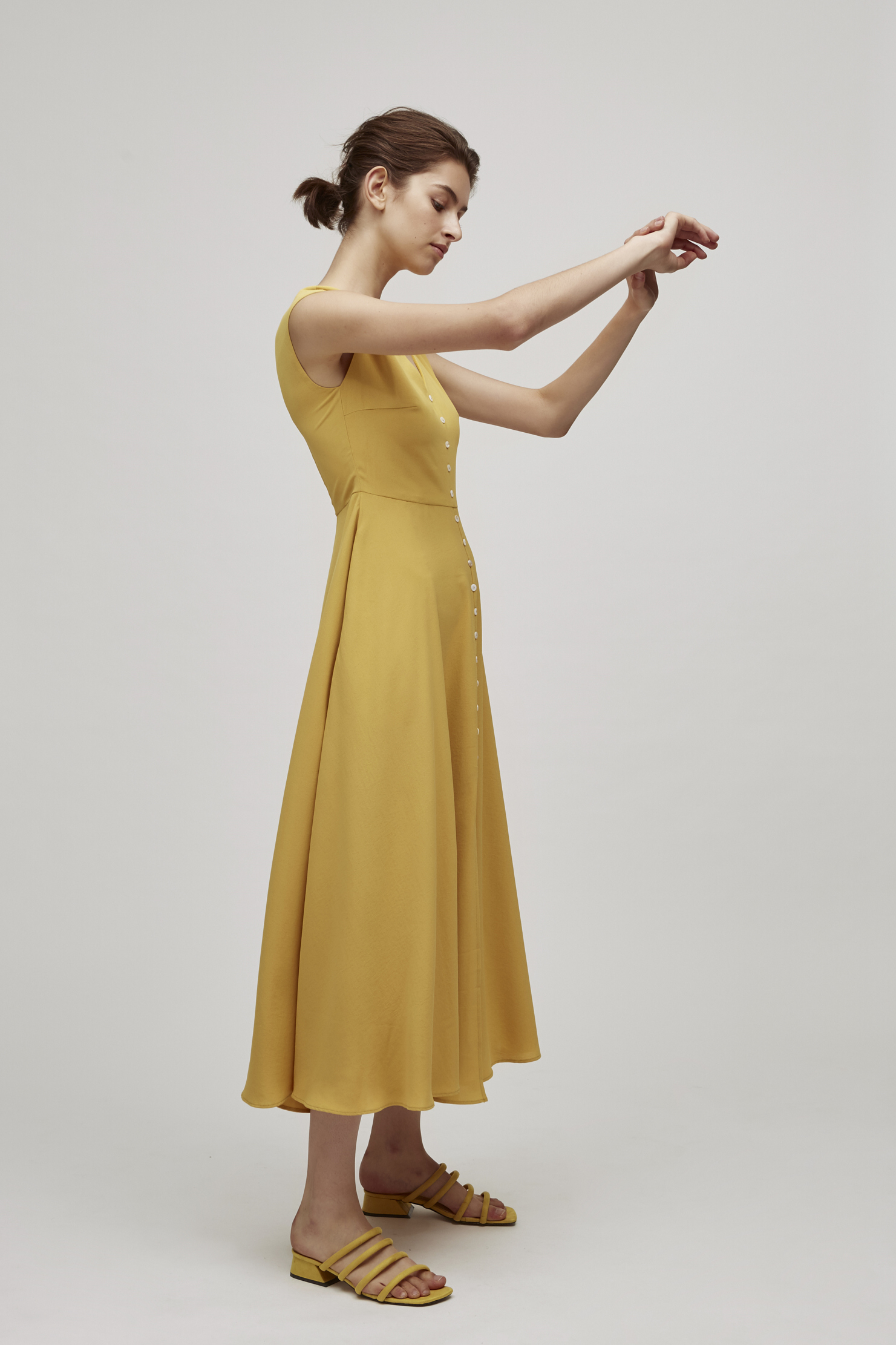 Button-Down Maxi Dress