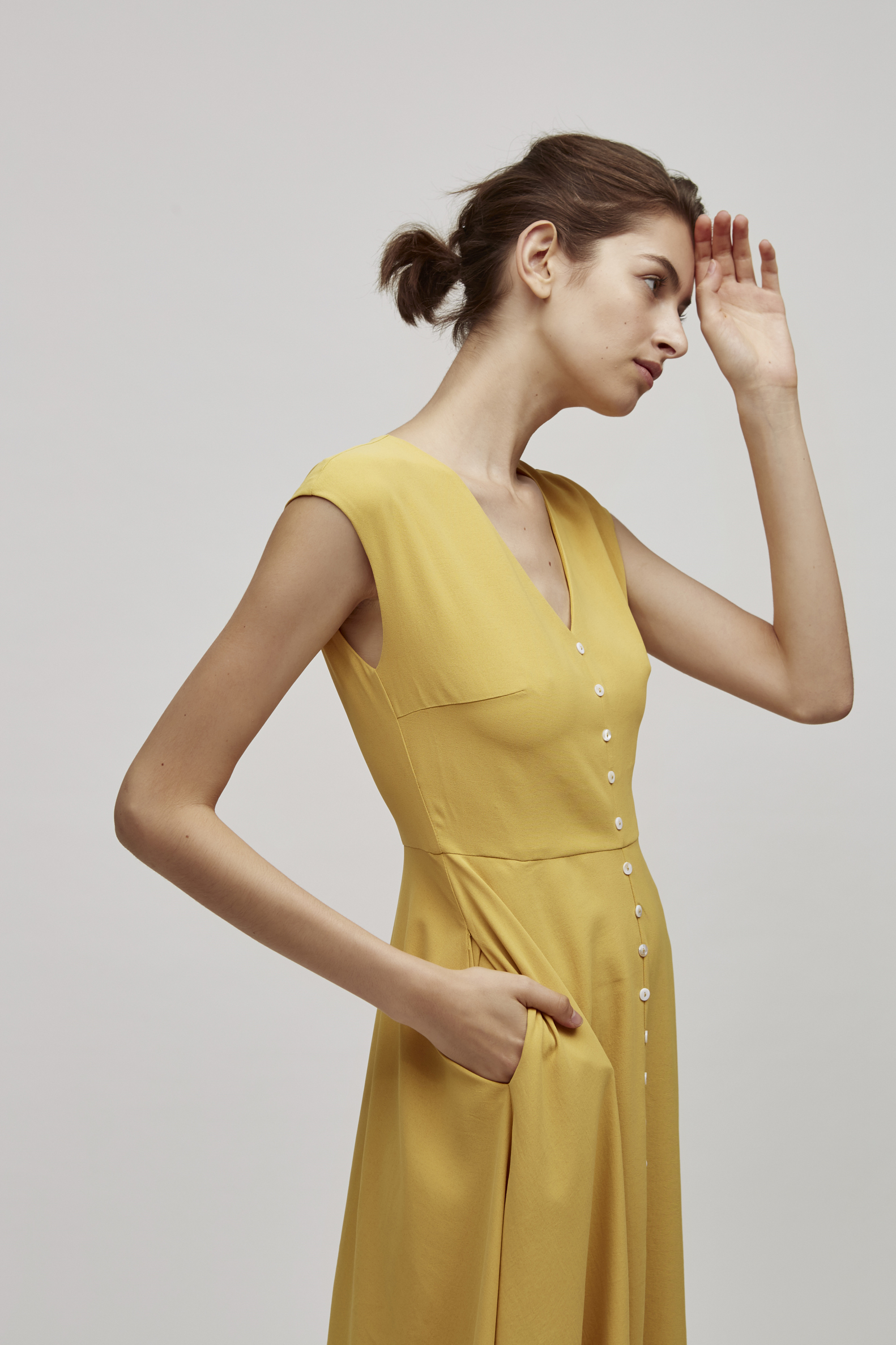 Button-Down Maxi Dress