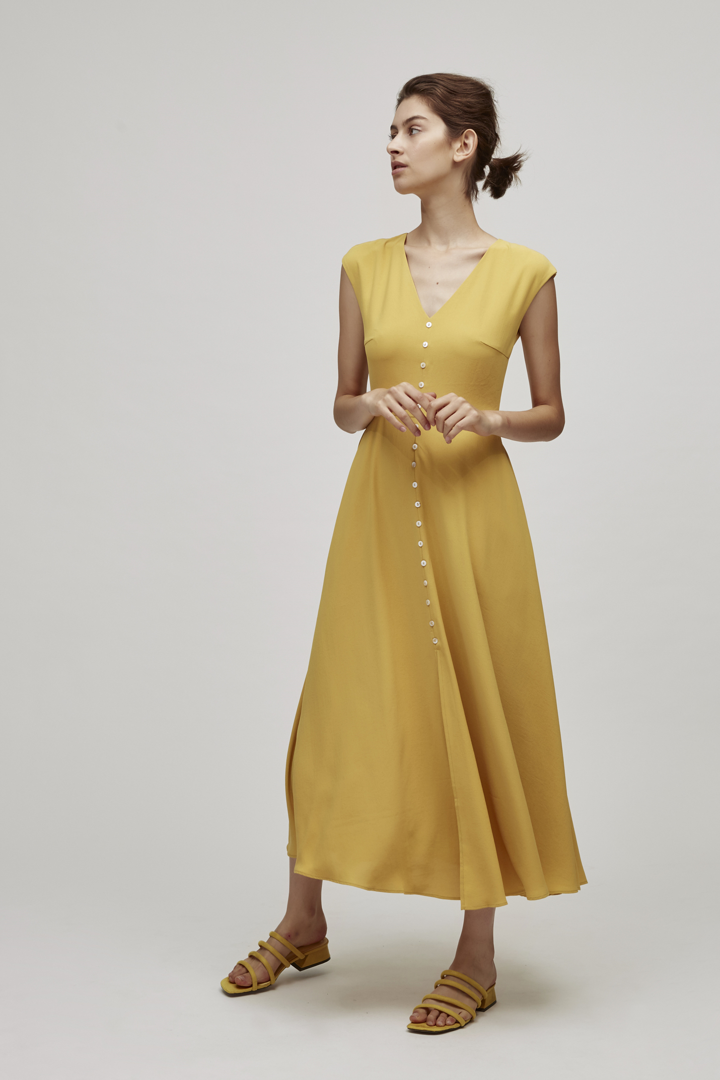 long black leather jacket