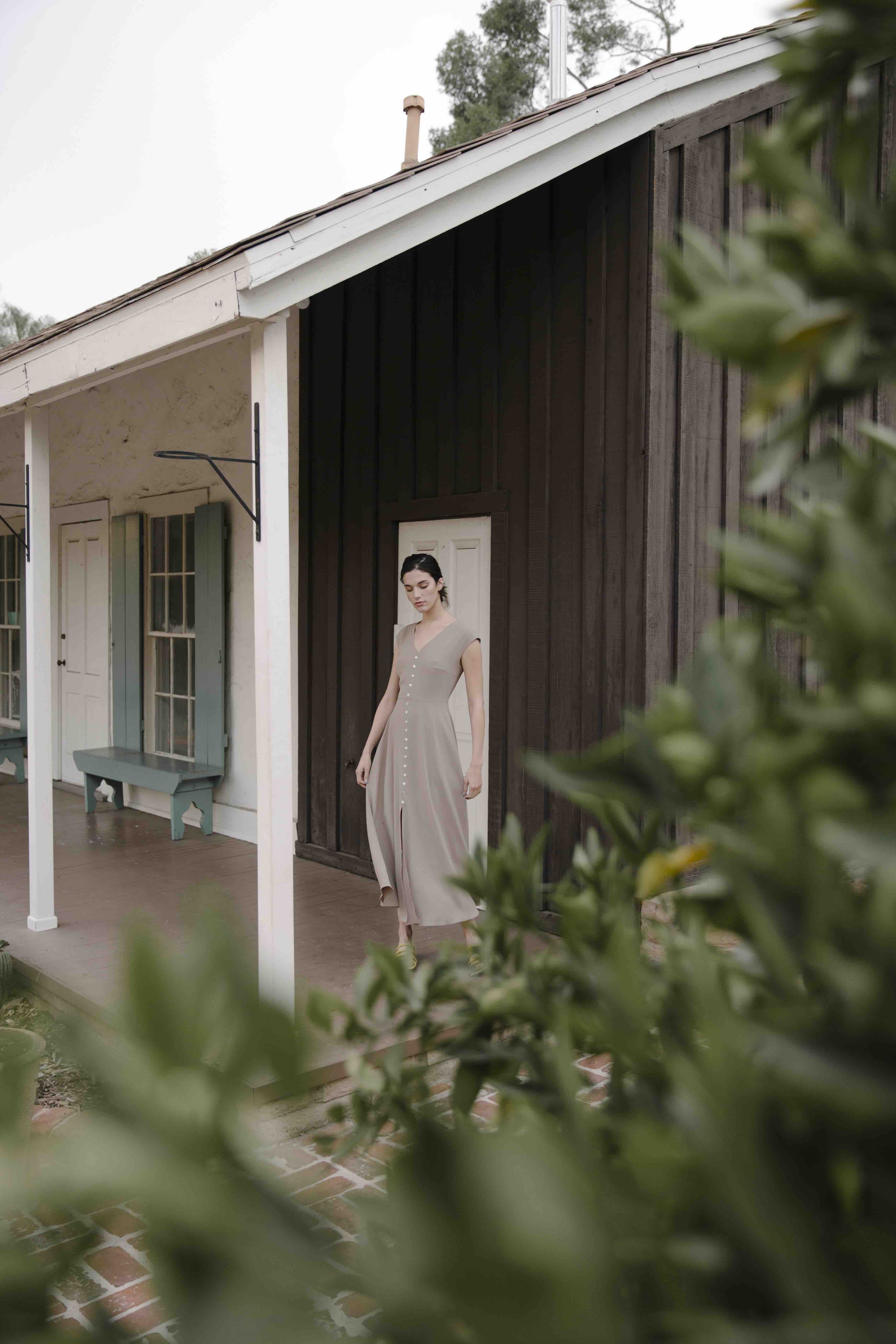 Button-Down Maxi Dress
